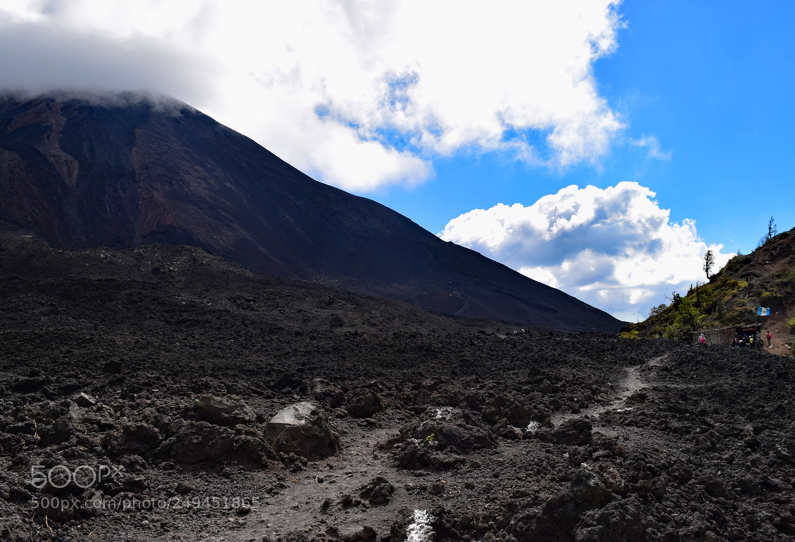 Nikon D3300 sample photo. Pacaya lava field photography