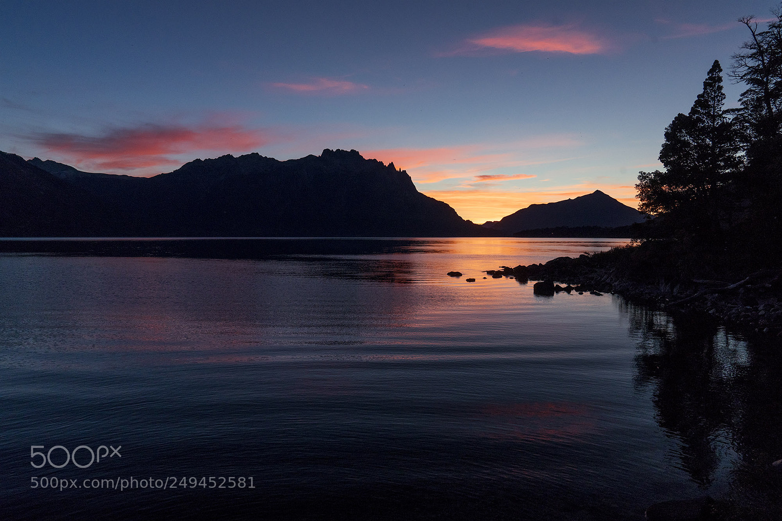 Sony a7R II sample photo. Huechulafquen lake, argentina photography