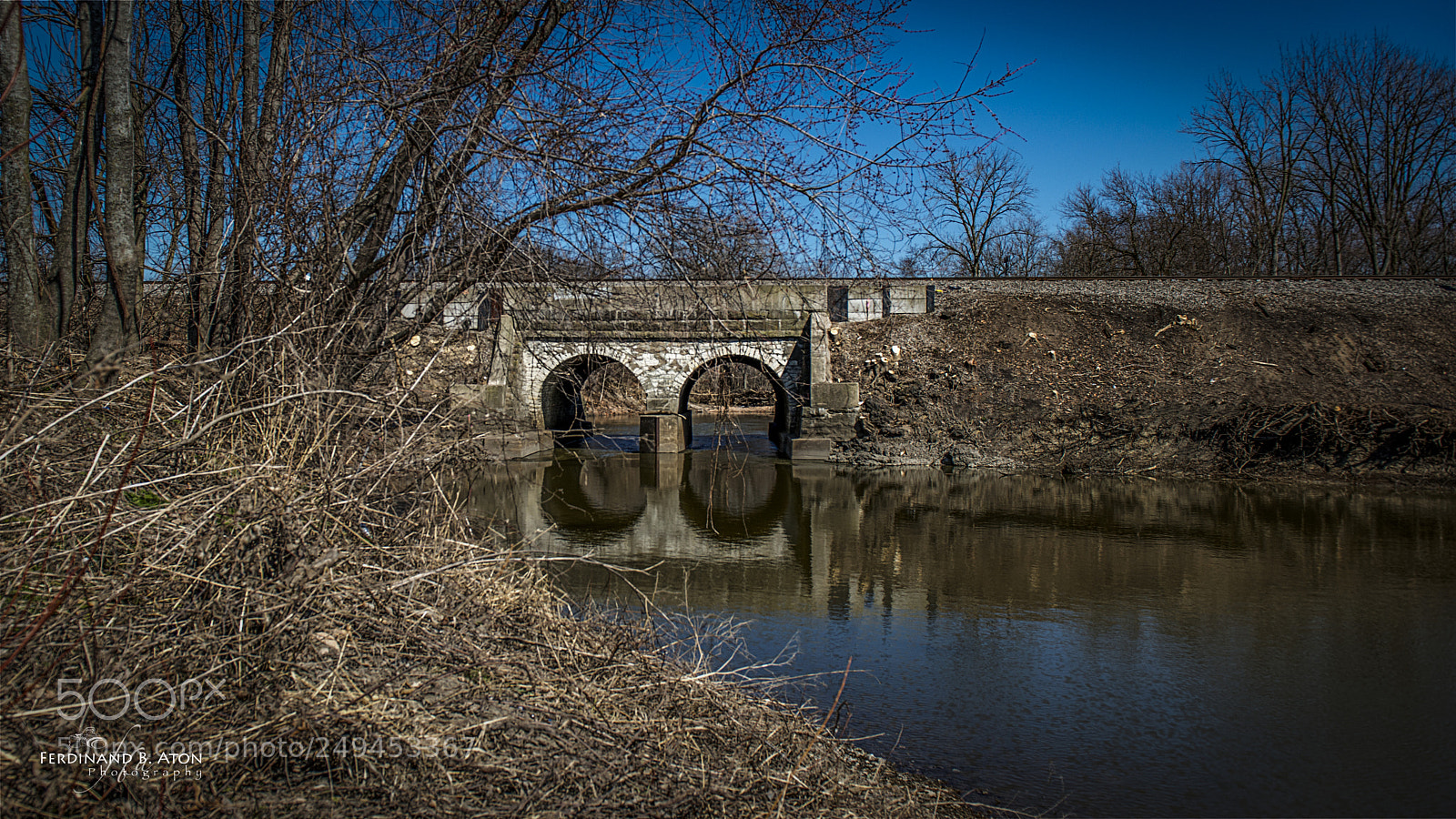 Nikon D800 sample photo. Bridge reflection photography