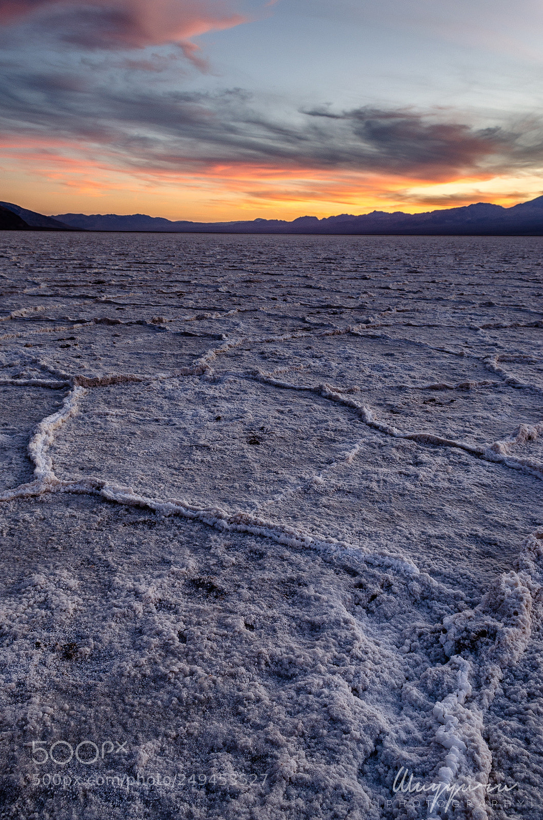 Nikon D5100 sample photo. Sunset @ badwater photography