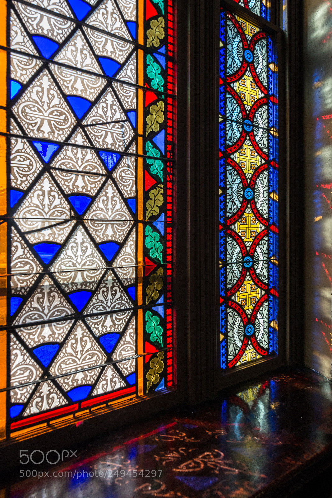 Nikon D800 sample photo. Christ episcopal church stained photography