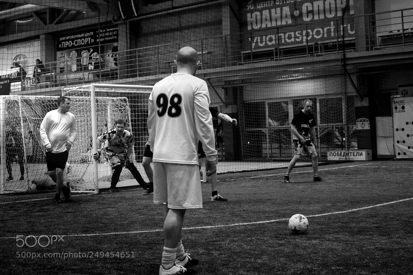 Sony Alpha DSLR-A450 sample photo. Football duel photography