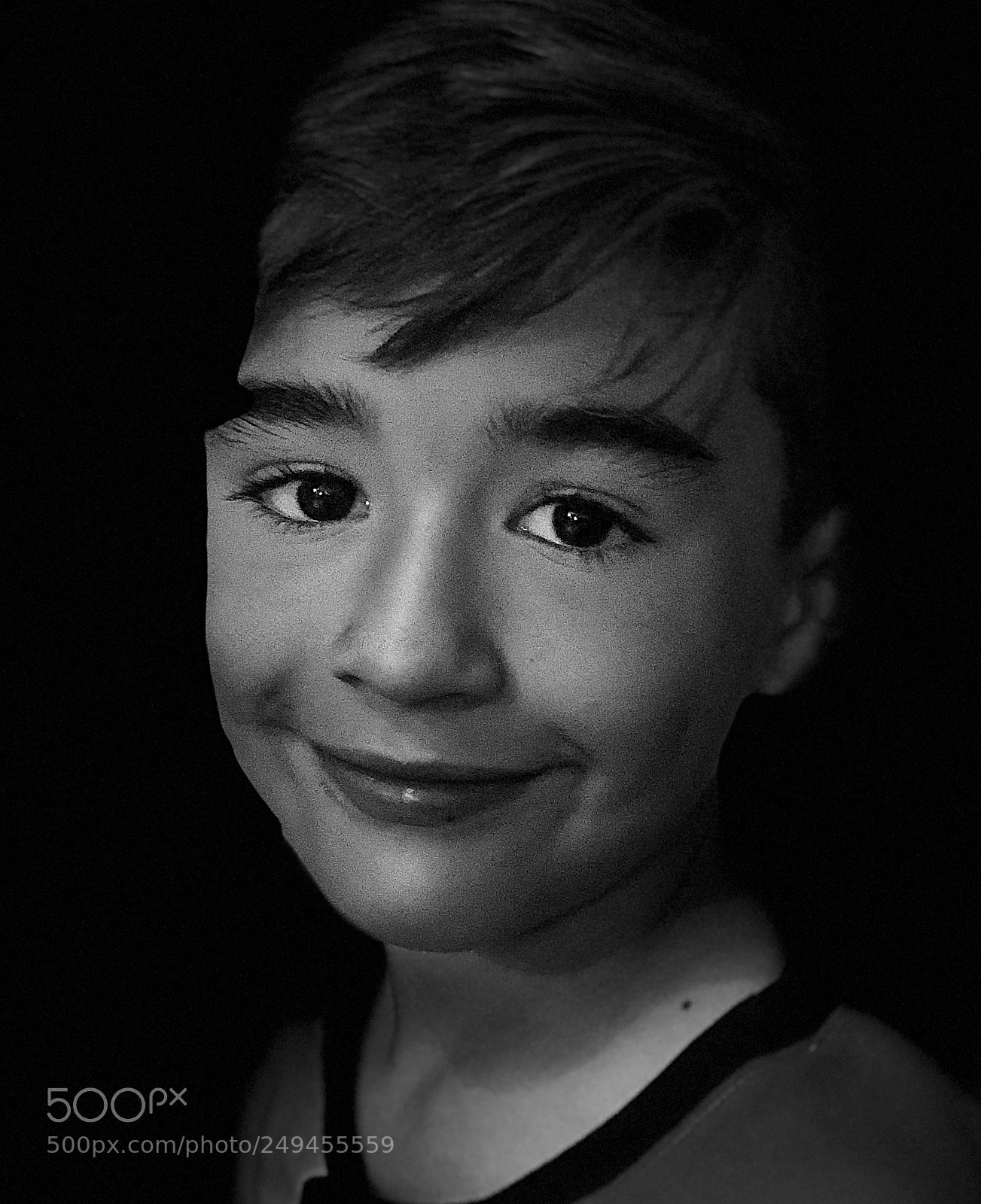 Apple iPhone X sample photo. Boy photography