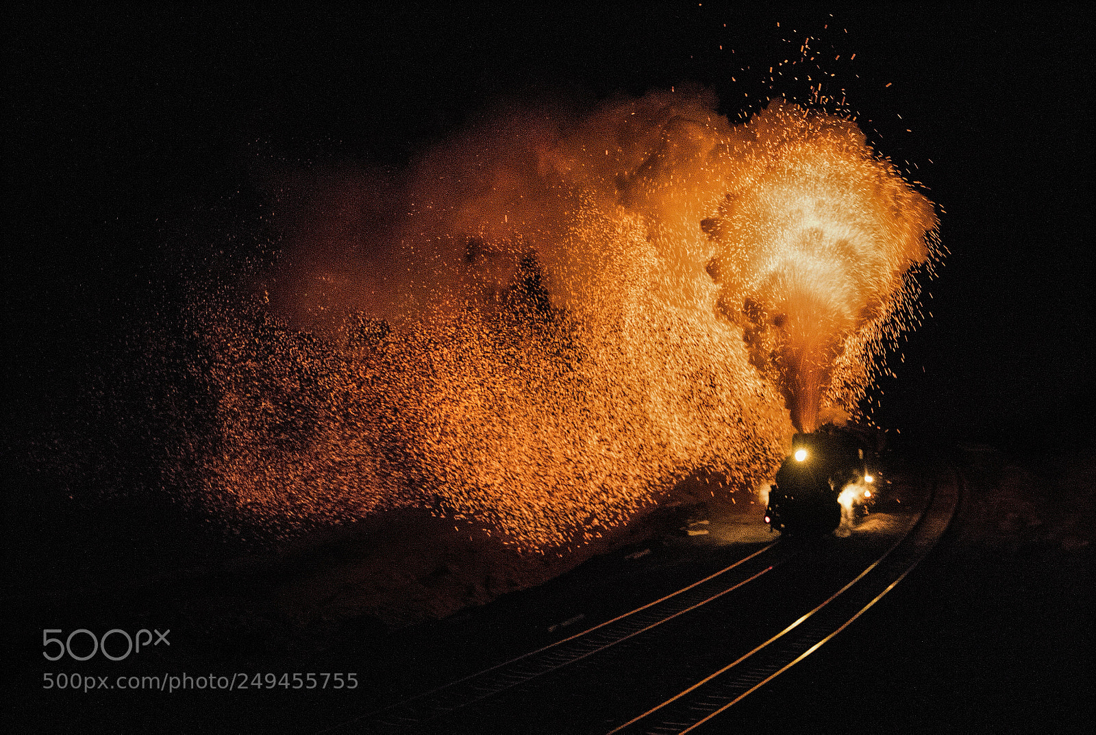 Canon EOS 7D Mark II sample photo. The last steam train photography