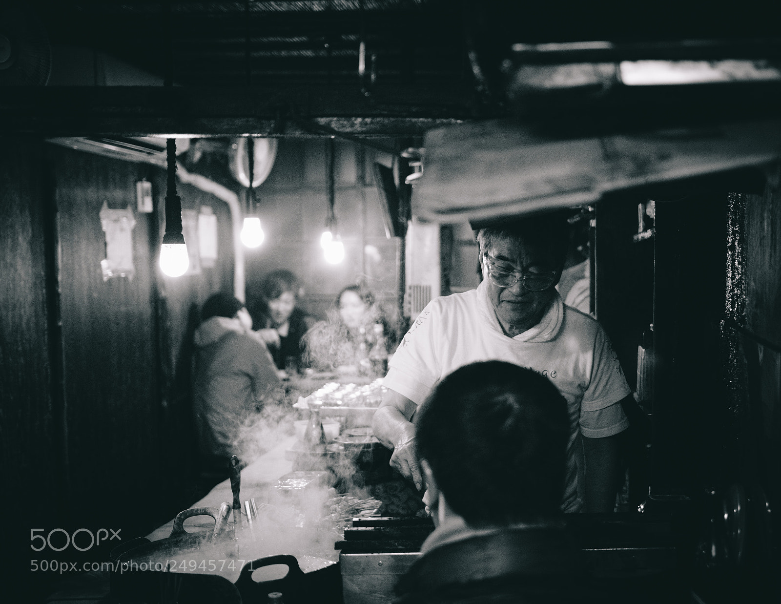 Nikon D5300 sample photo. Man cooking in japan photography