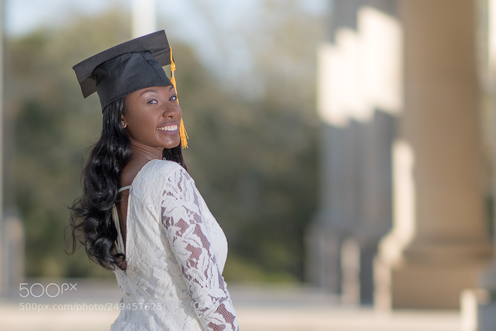 Nikon D810 sample photo. Glowing graduate photography