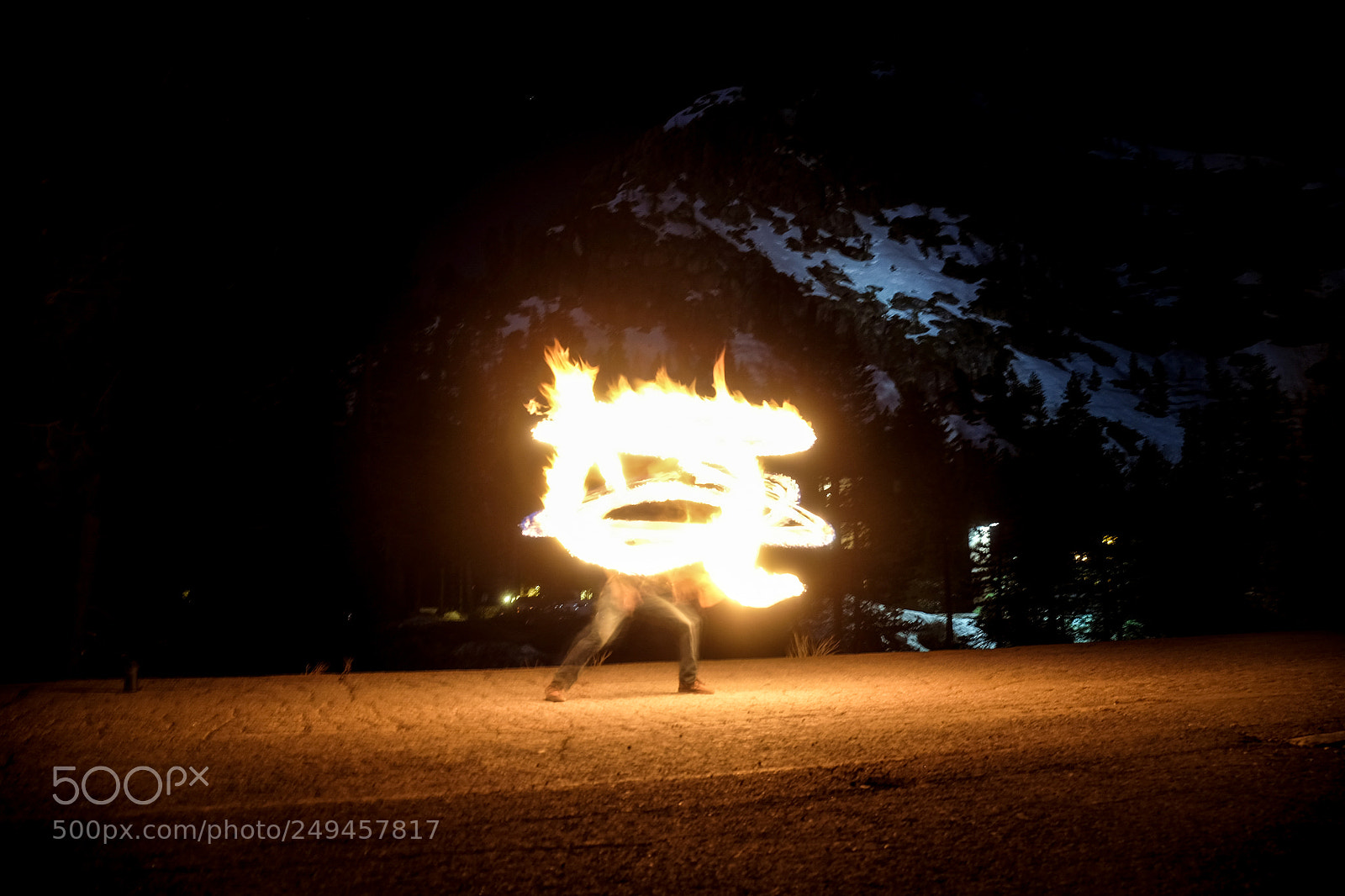 Fujifilm X-T1 sample photo. Fire spinning 4 photography