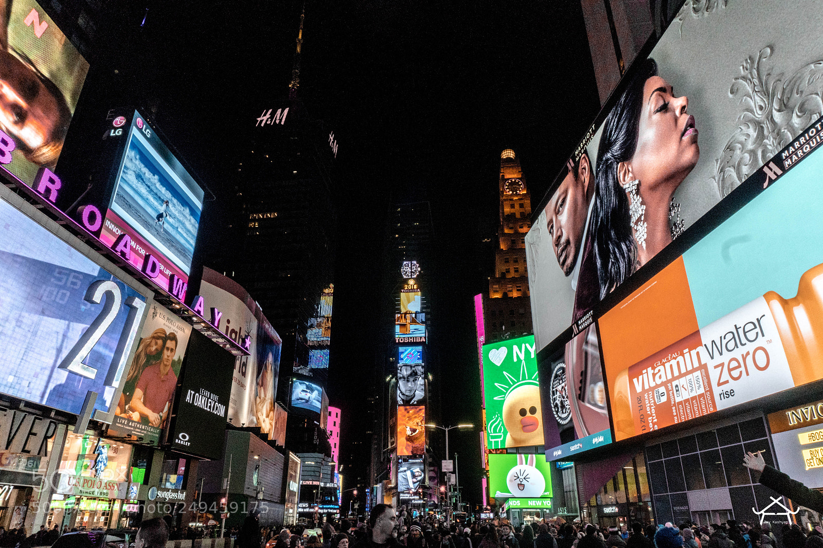 Sony a6500 sample photo. Times square, nyc photography