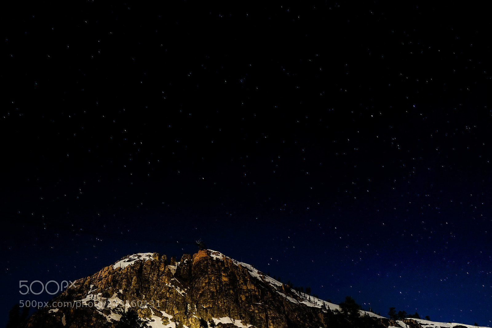 Fujifilm X-T1 sample photo. Squaw valley night sky photography