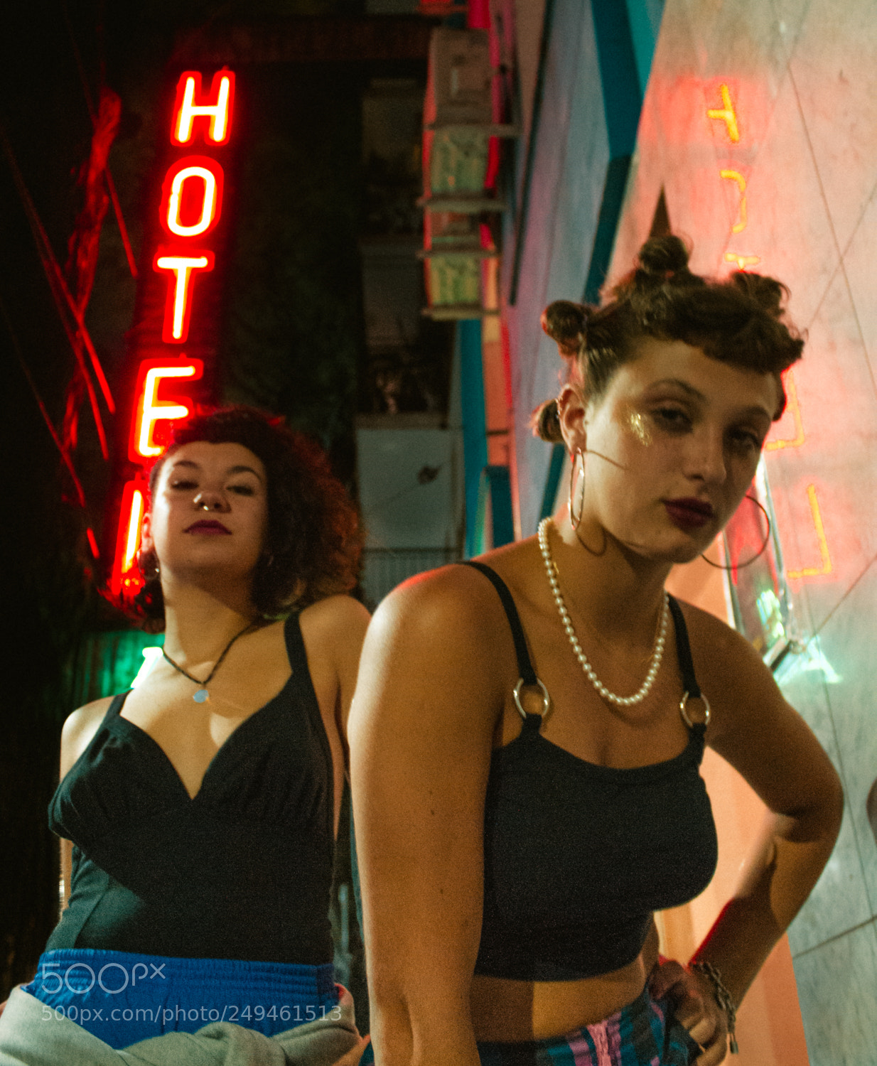 Canon EOS 7D sample photo. Neon wave photography