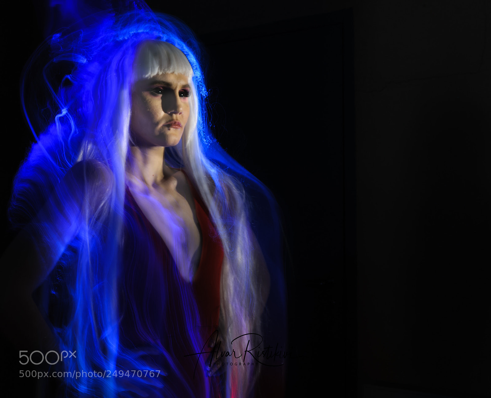 Nikon D3 sample photo. Blue and black photography