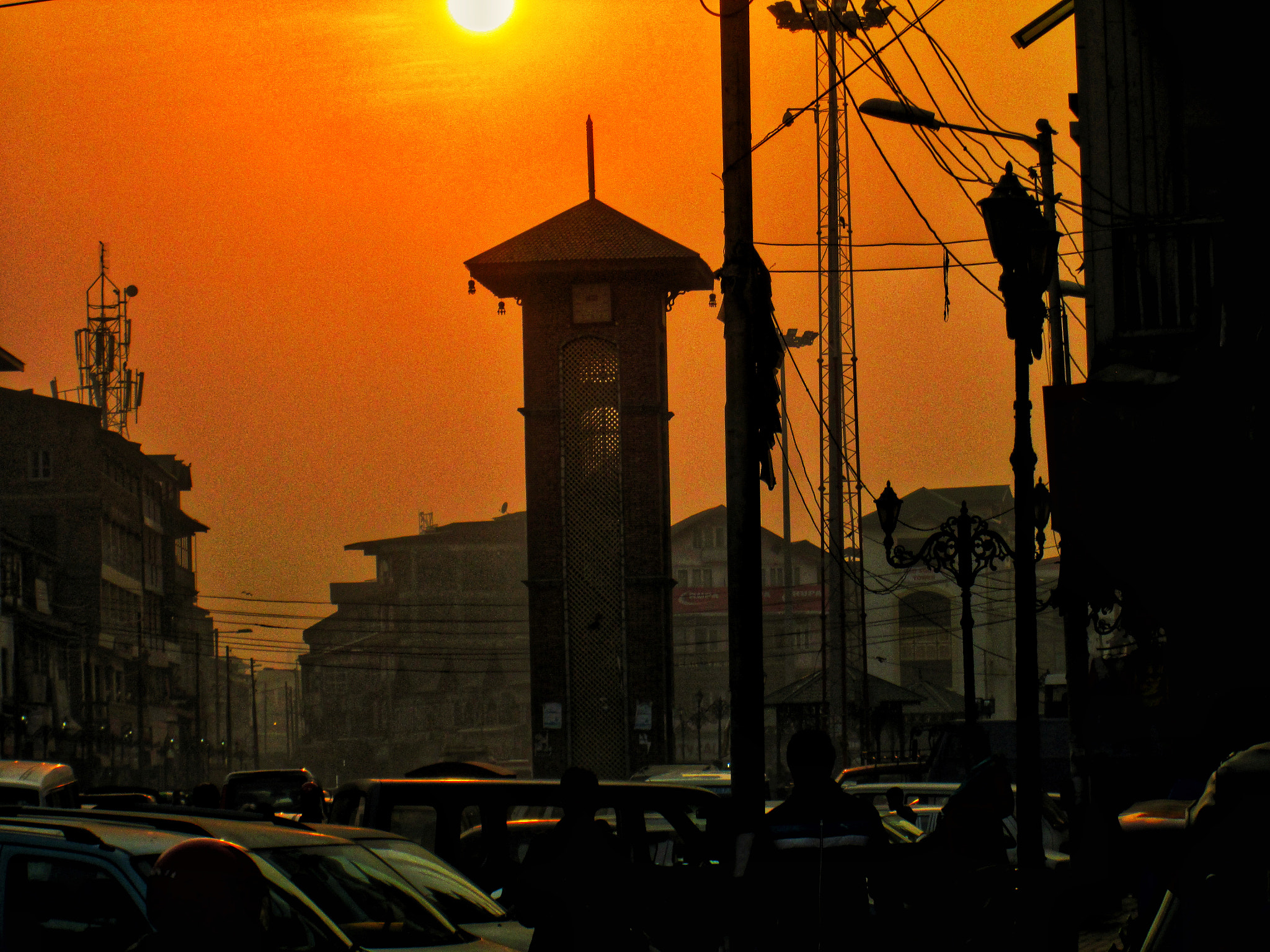 Canon PowerShot A1400 sample photo. Clock tower, kashmir. photography