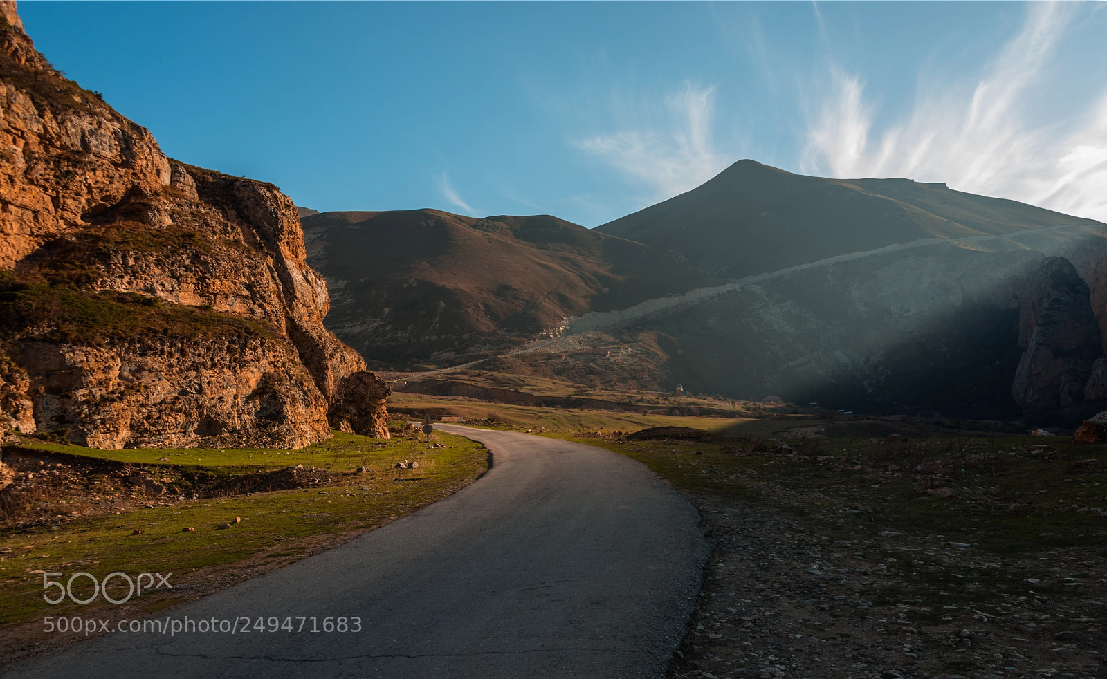 Nikon D800 sample photo. Evening road across the photography