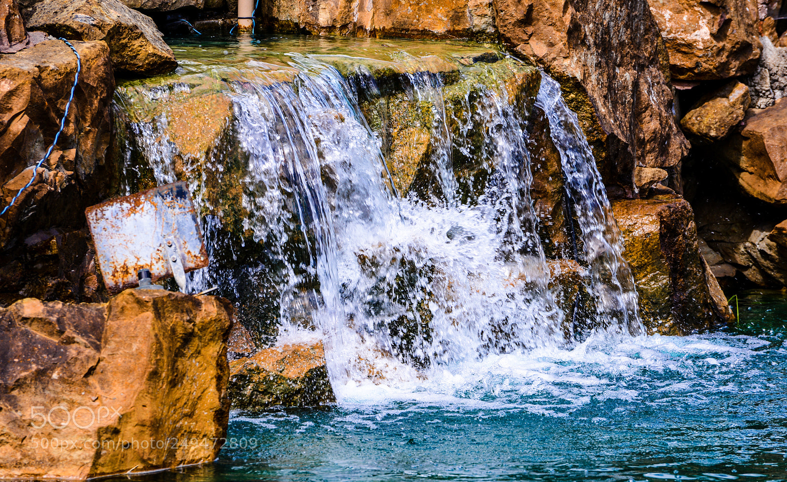 Nikon D600 sample photo. Waterfall photography