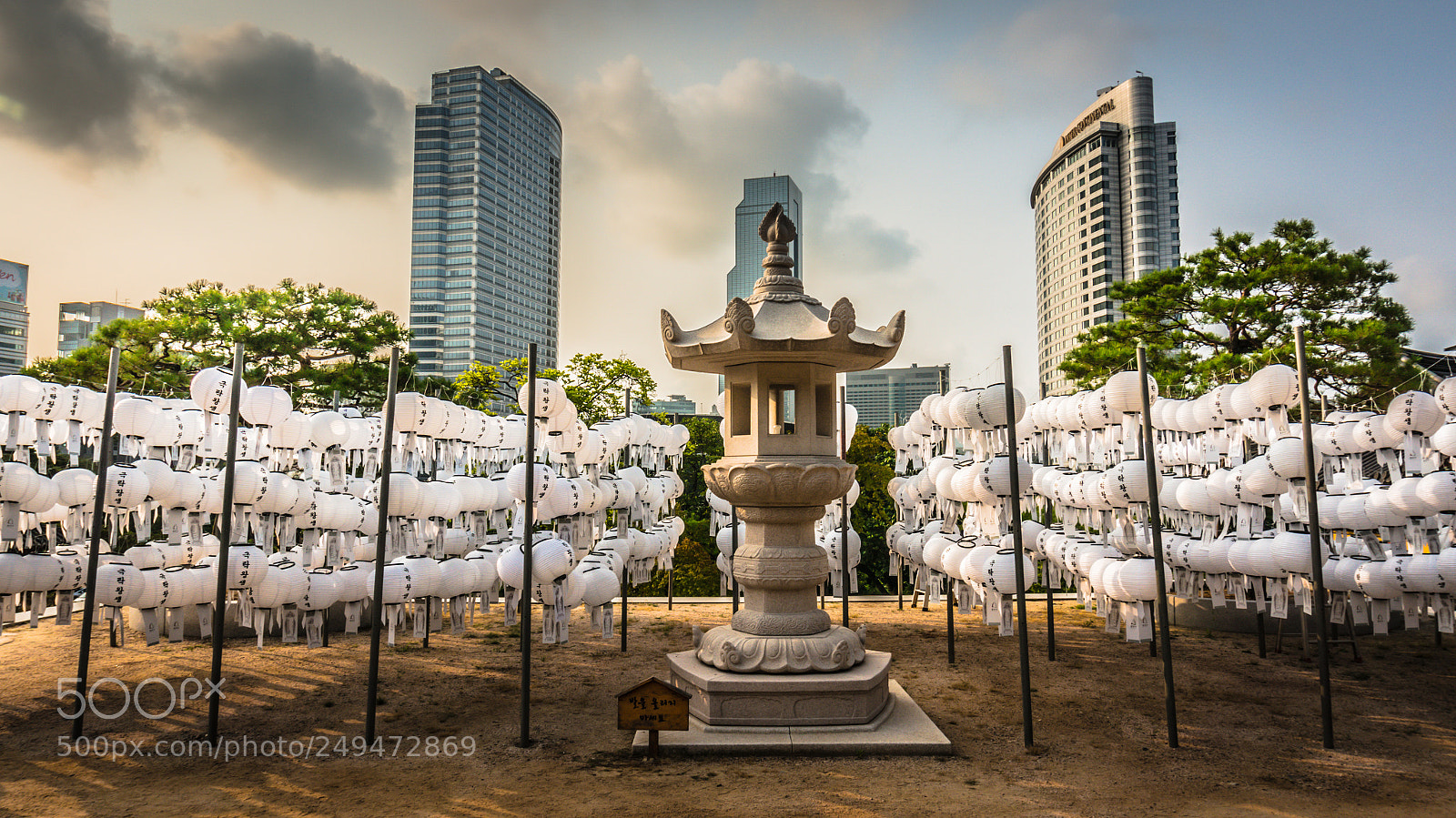 Sony Alpha NEX-5R sample photo. Bongeunsa temple, seoul photography