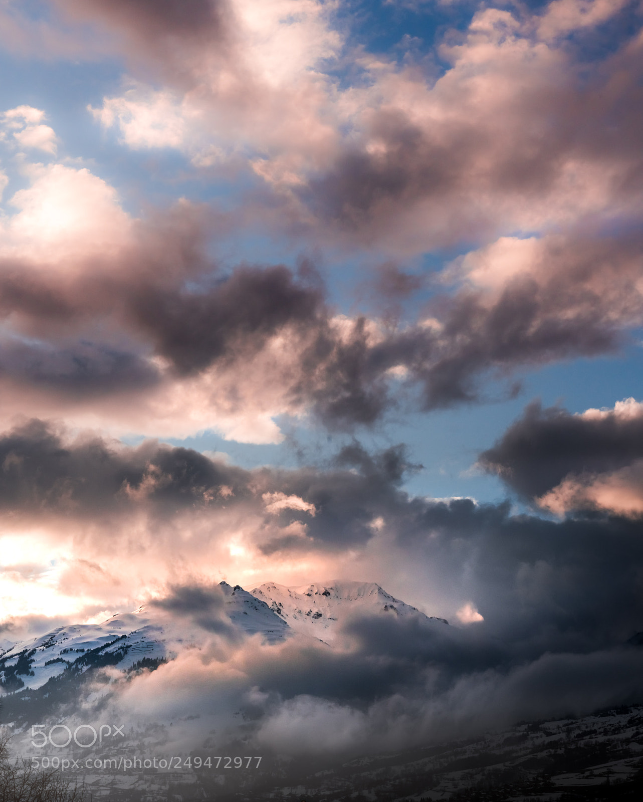 Sony a7R III sample photo. Alpine cloudscape photography