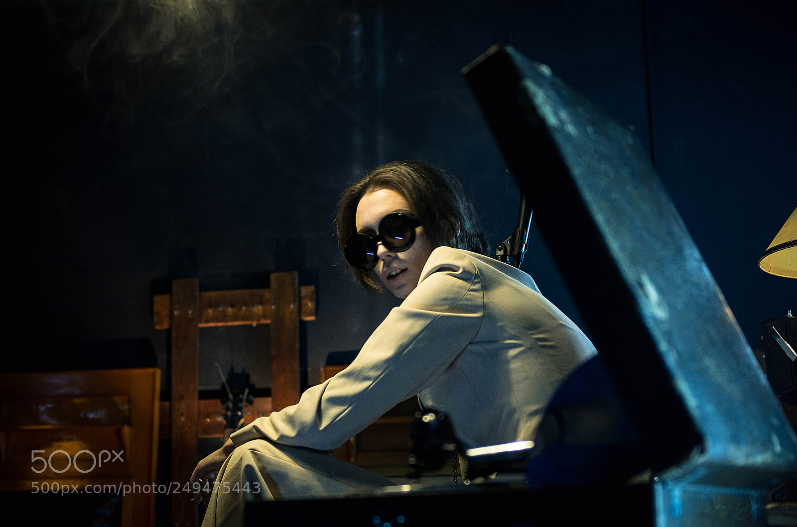 Pentax K-5 IIs sample photo. Atmosperic portrait photography