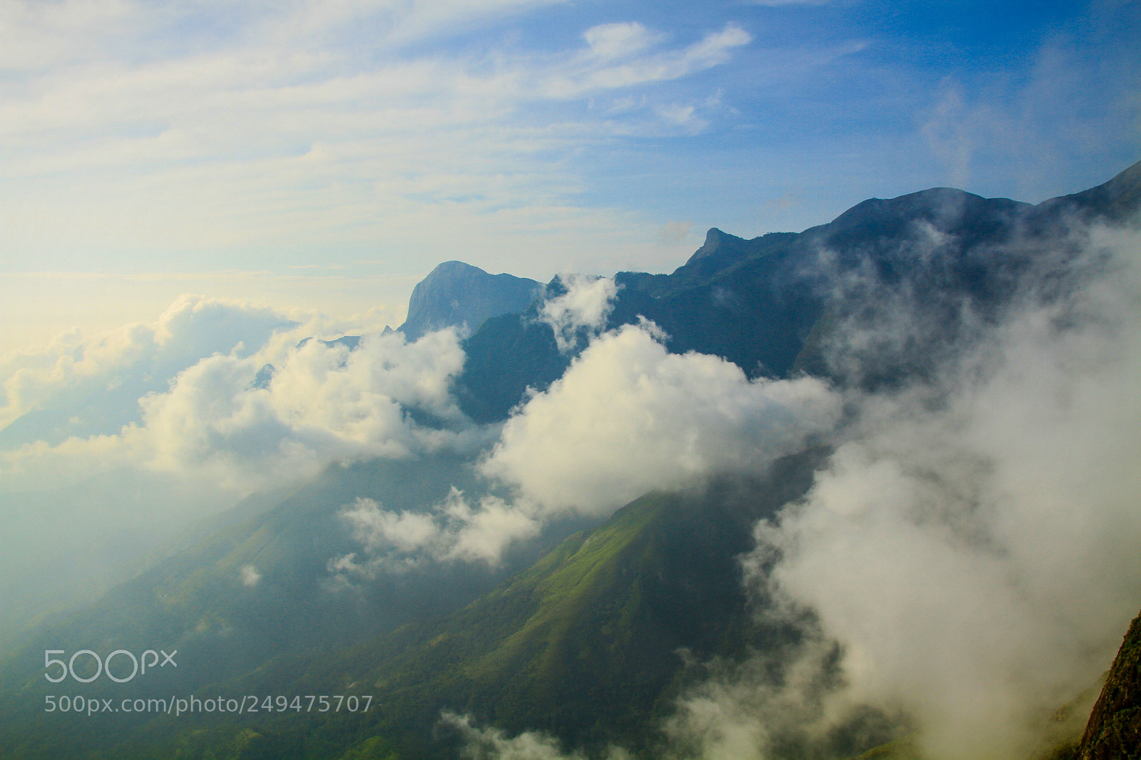 Canon EOS 7D sample photo. Cloud valley photography