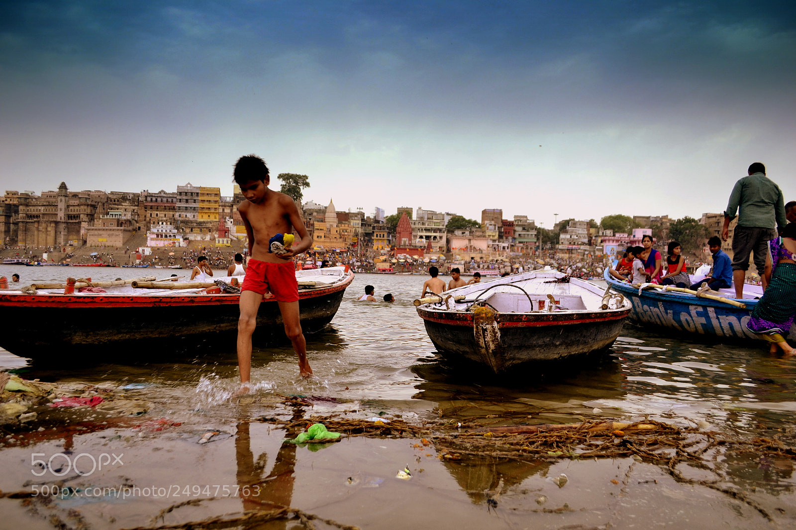 Nikon D3100 sample photo. Colors of ganga photography