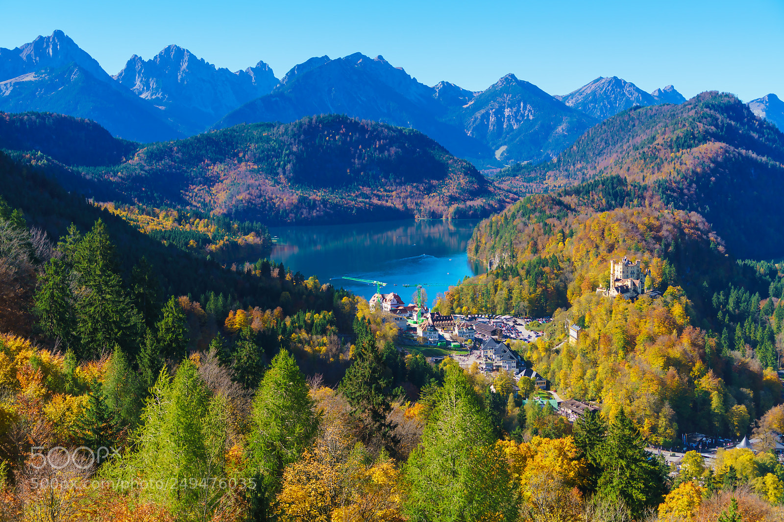 Sony a7R II sample photo. Hohenschwangau lake near neuschwanstein photography