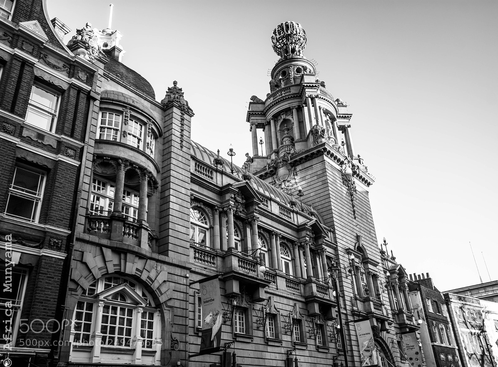 Nikon D5200 sample photo. The london coliseum photography