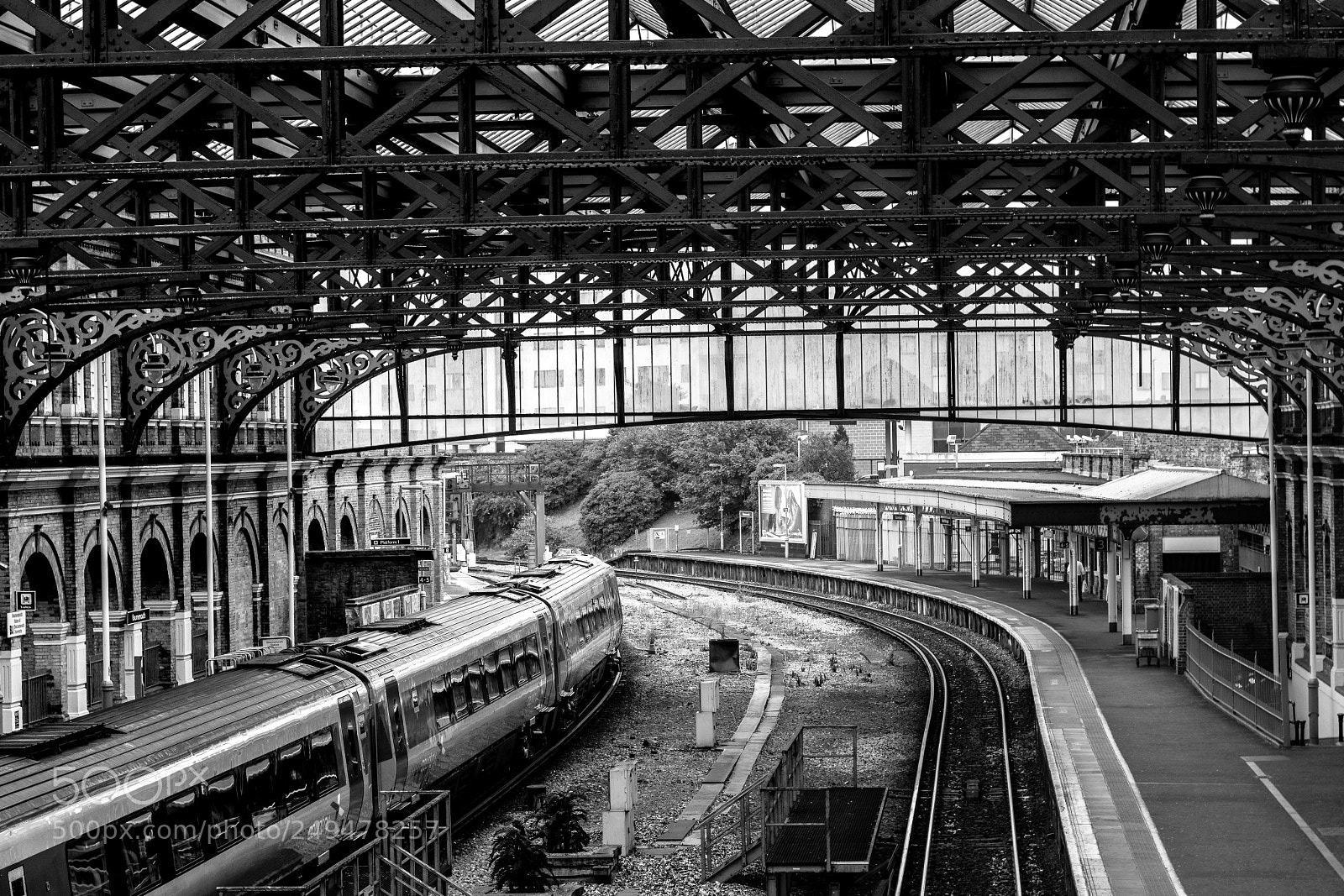 Nikon D5500 sample photo. Bournemouth railway station, united photography