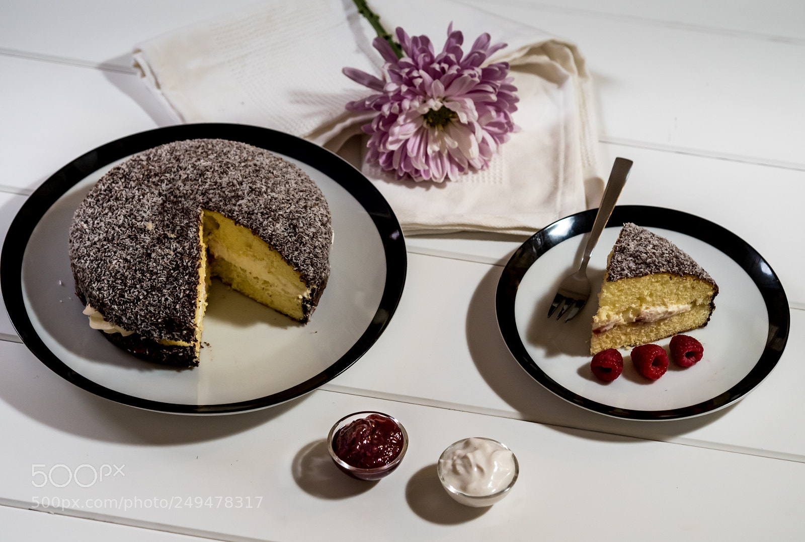 Olympus OM-D E-M5 II sample photo. Lamington afternoon tea photography