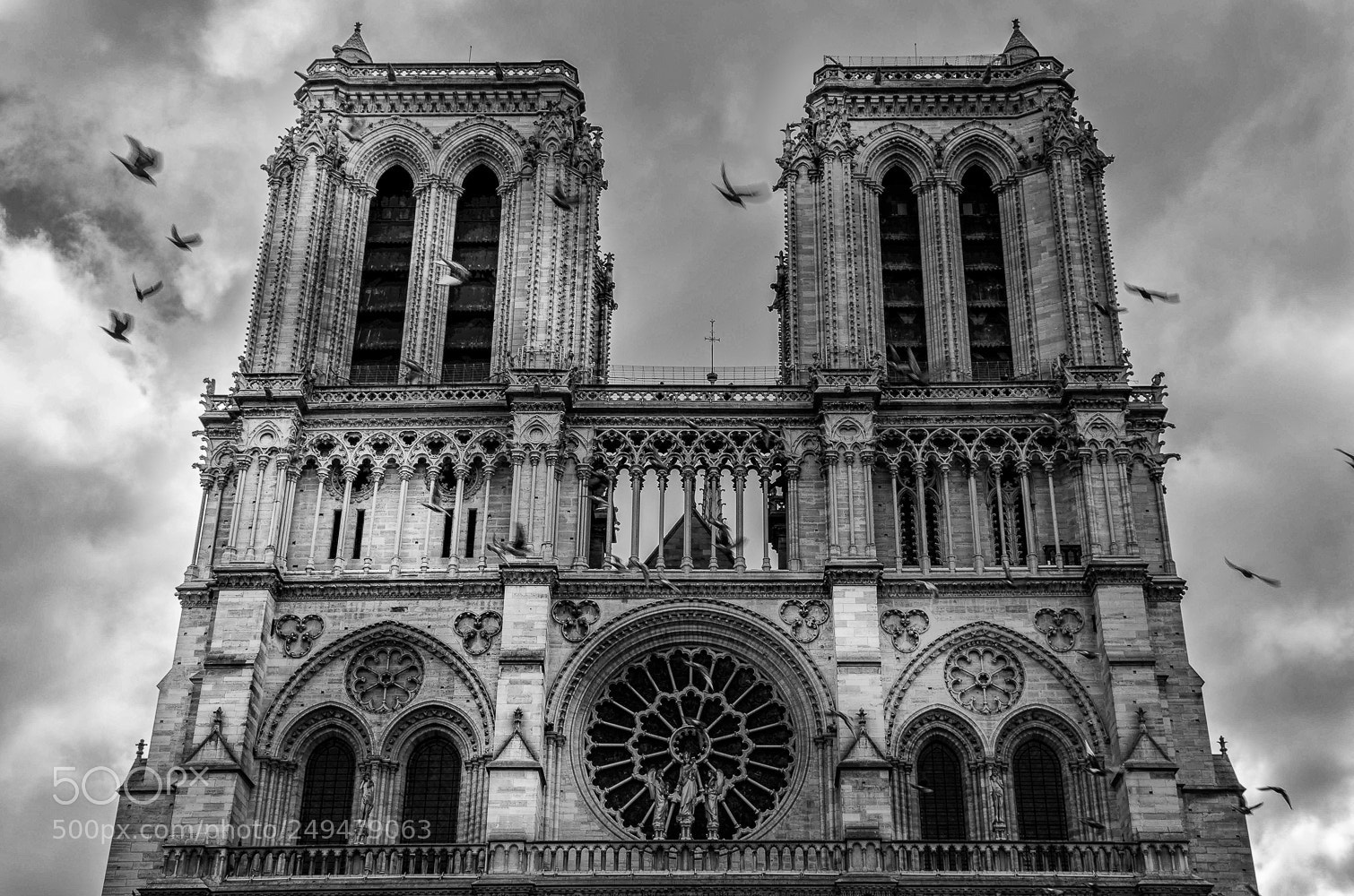 Nikon D5100 sample photo. Notre dame bells ringing photography