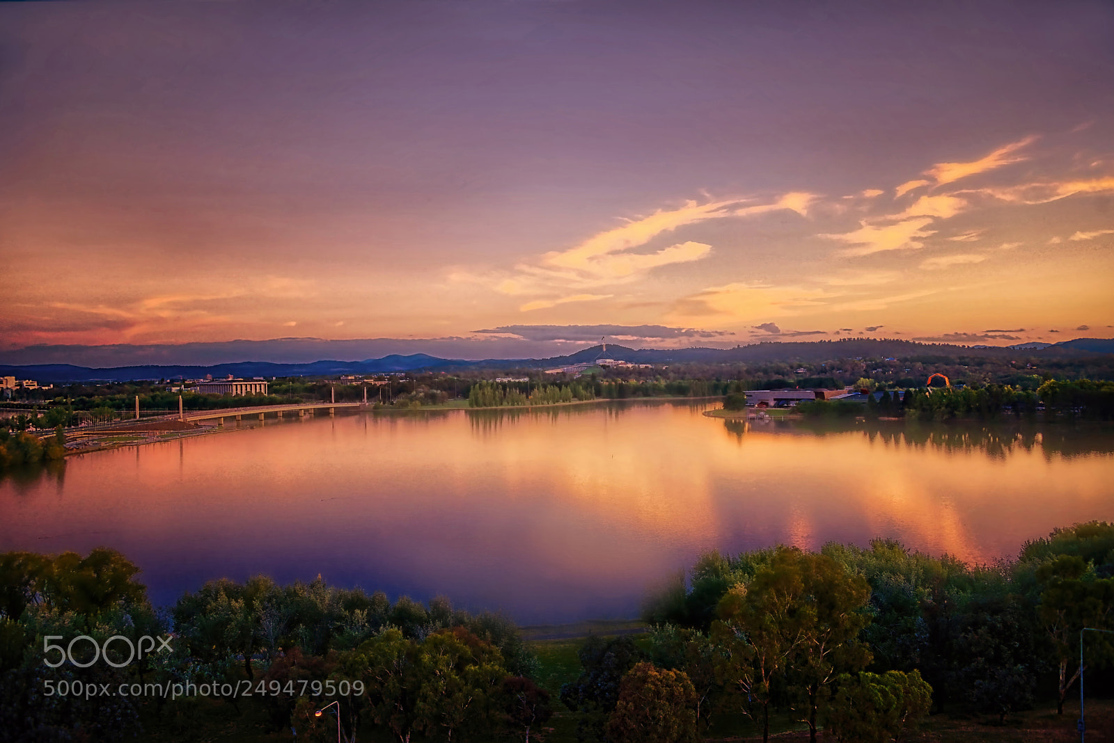 Nikon D800E sample photo. Sunset on lake burley photography