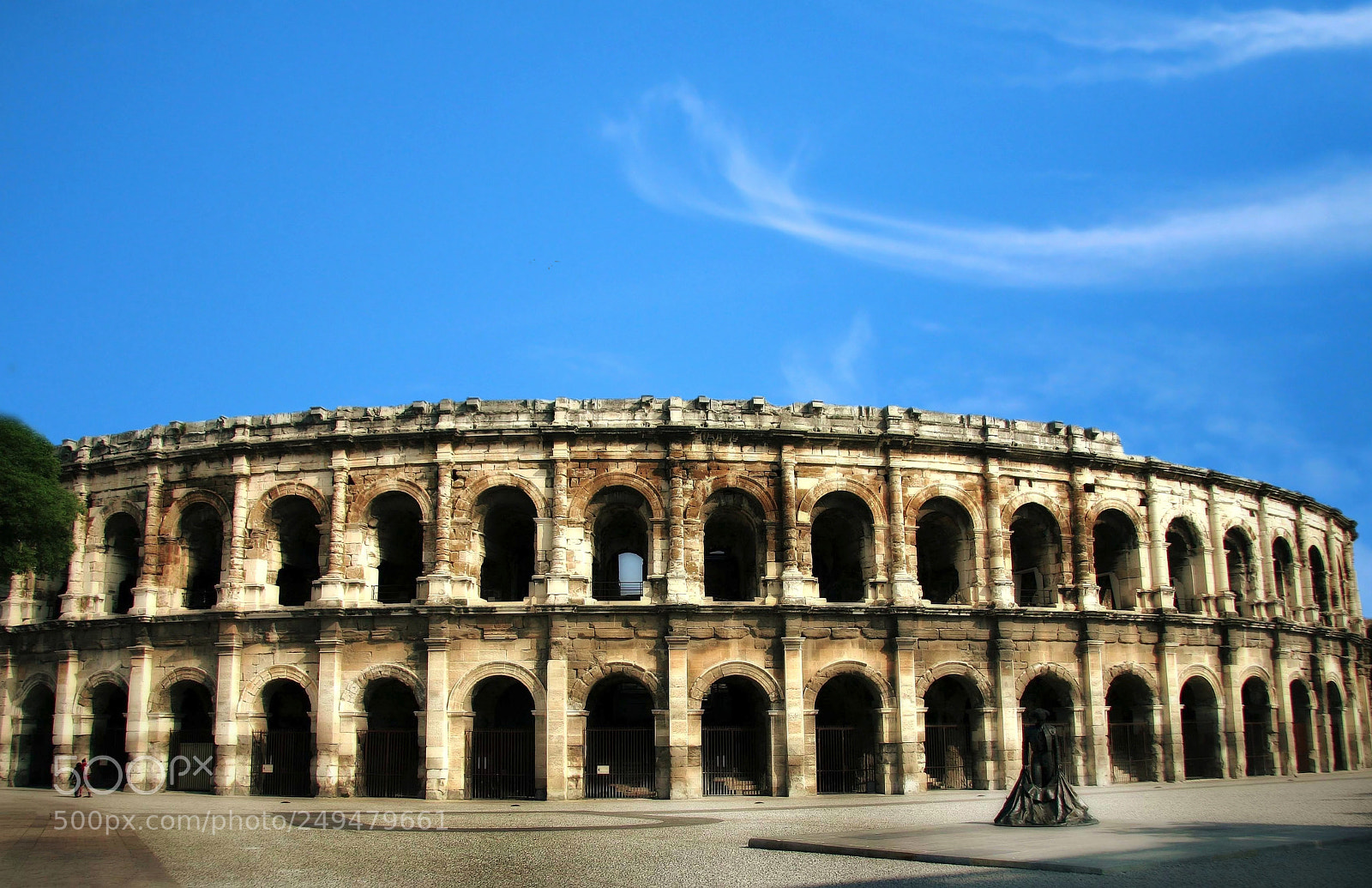 Canon EOS 30D sample photo. Arena of nimes photography