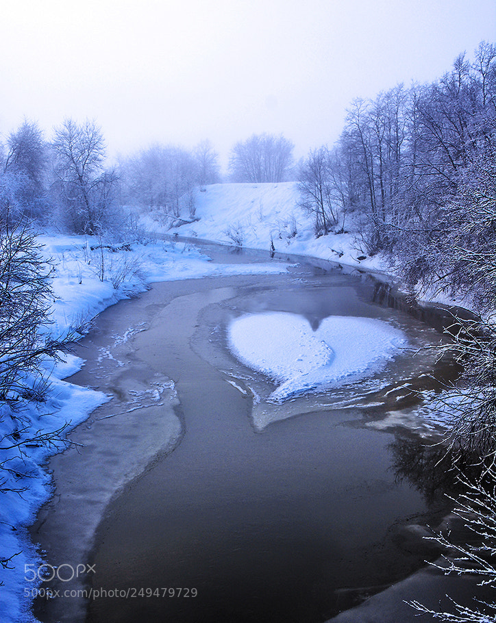 Nikon D5200 sample photo. The river s blue photography