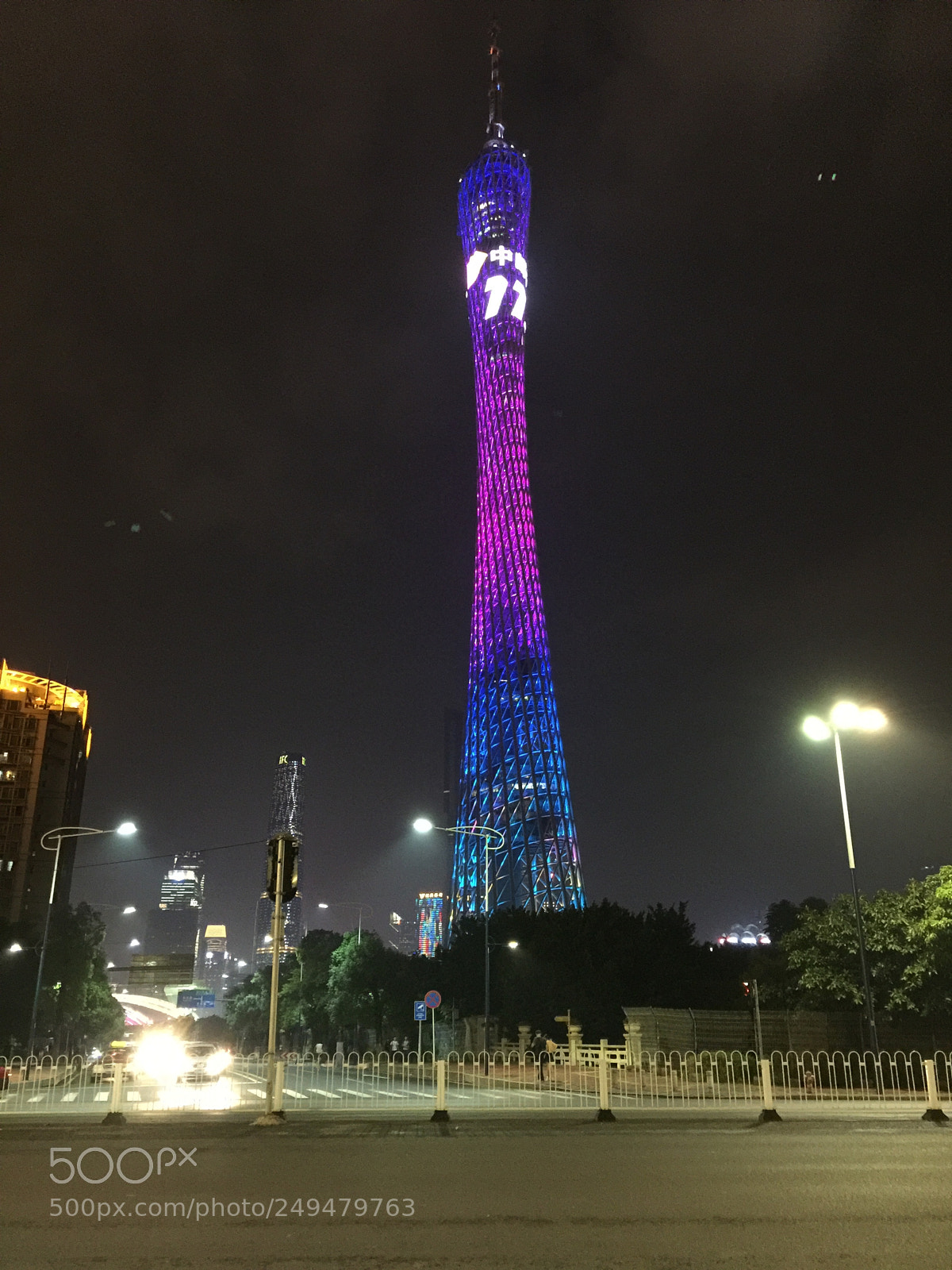 Apple iPhone 6 Plus sample photo. Guangzhou tower photography