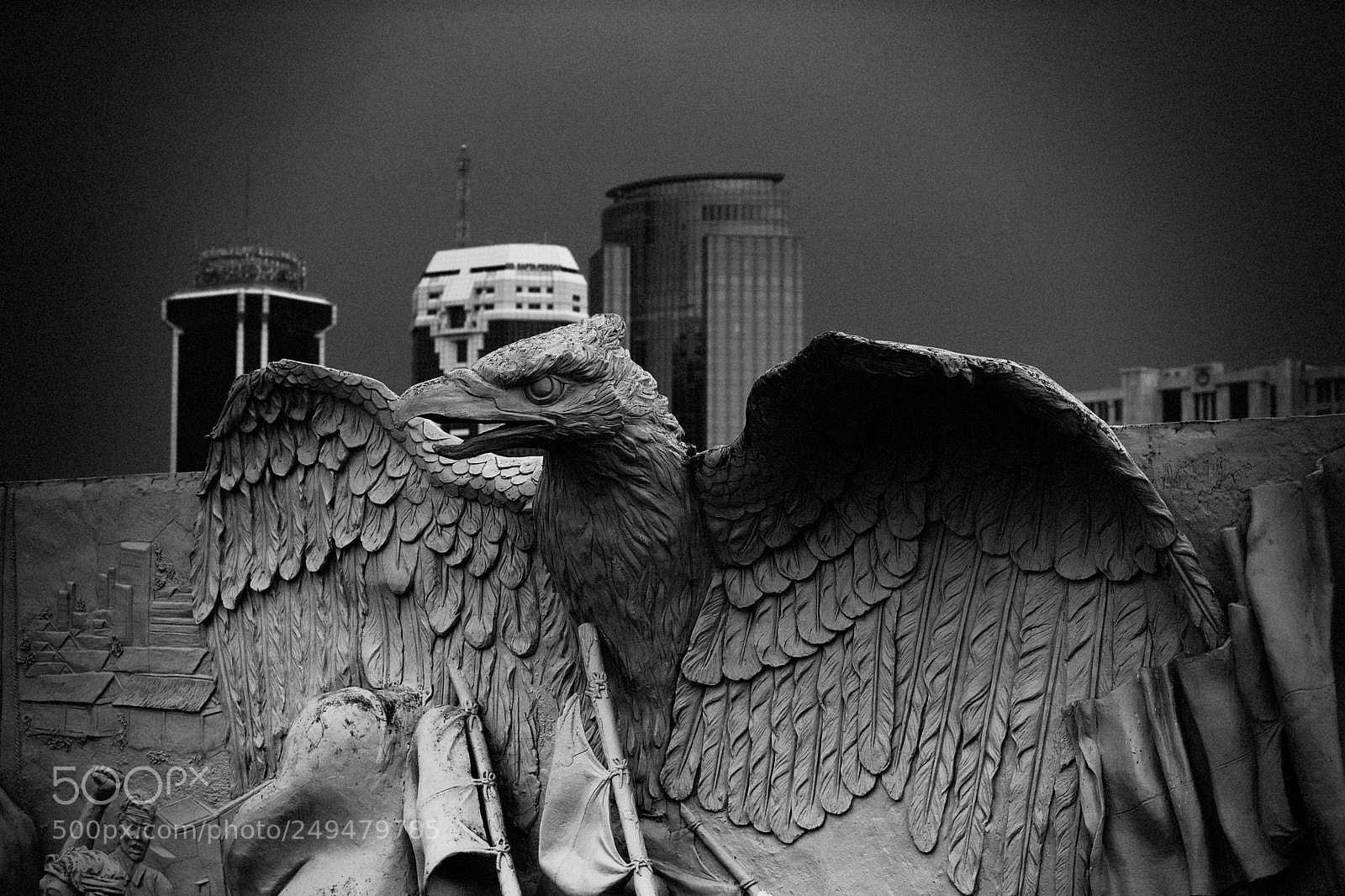 Sony a6000 sample photo. Jakarta eagle photography