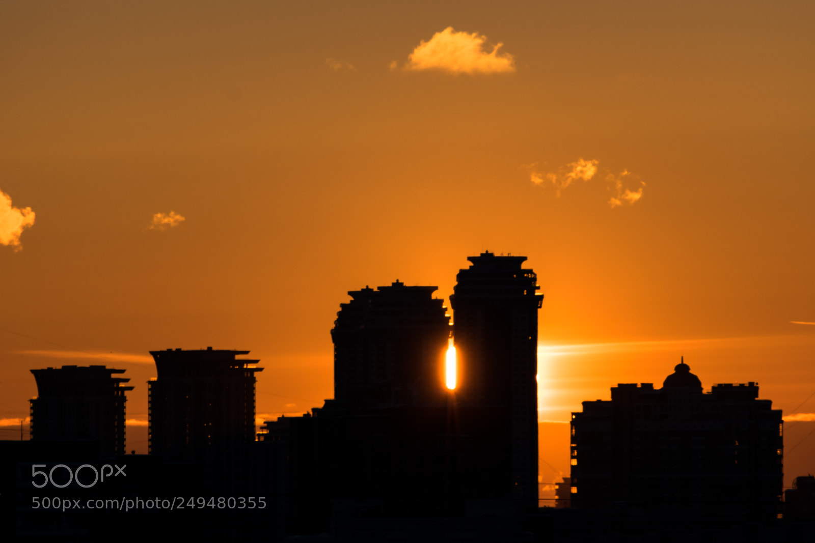 Nikon D3300 sample photo. Sunrise in the city photography