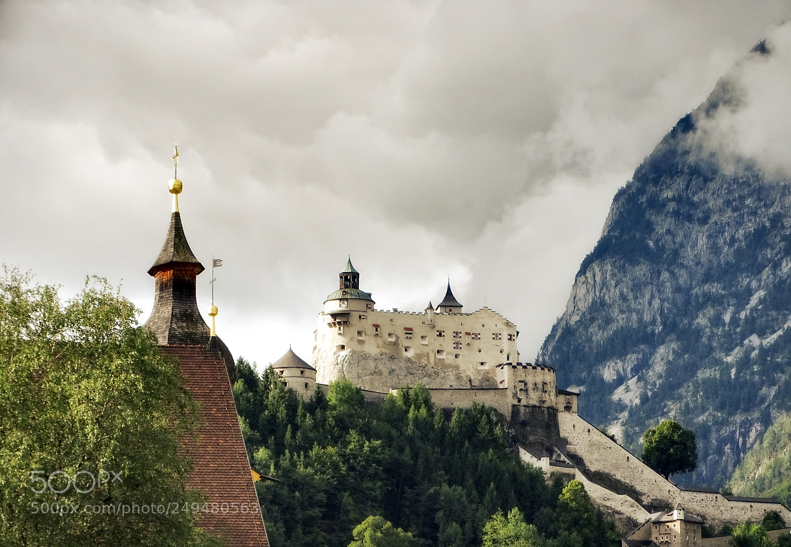 Sony Cyber-shot DSC-HX400V sample photo. Hohenwerfen photography
