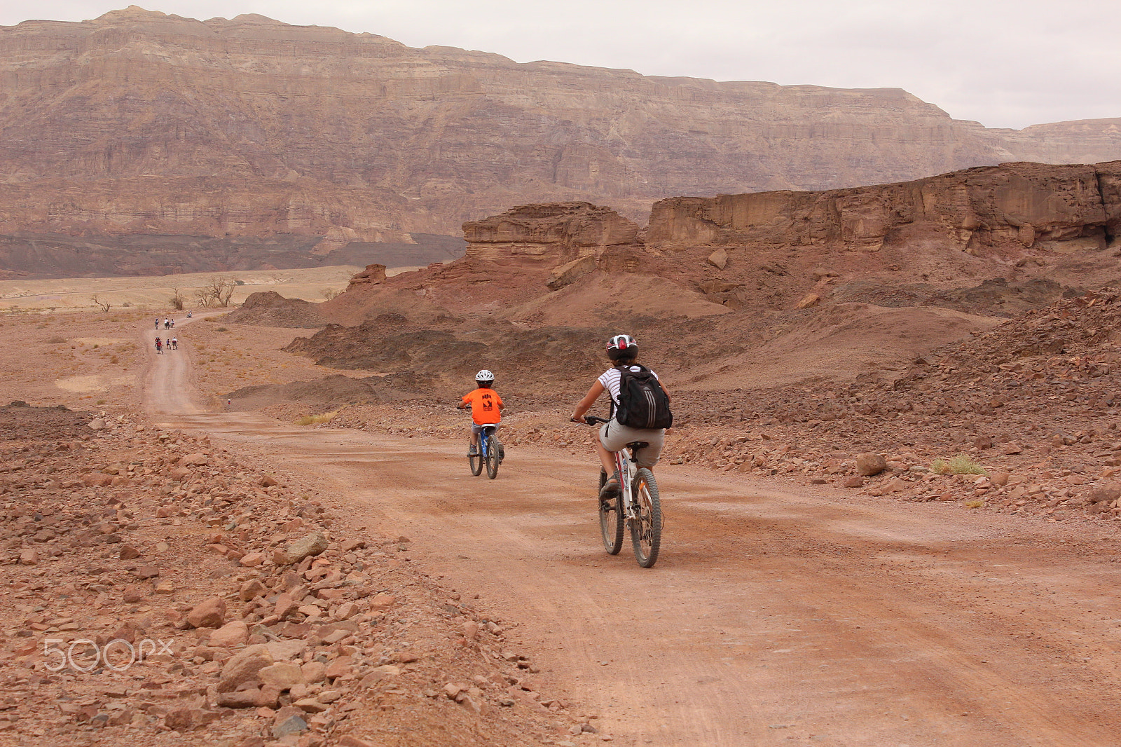 Canon EOS 650D (EOS Rebel T4i / EOS Kiss X6i) sample photo. Biking on the desert photography
