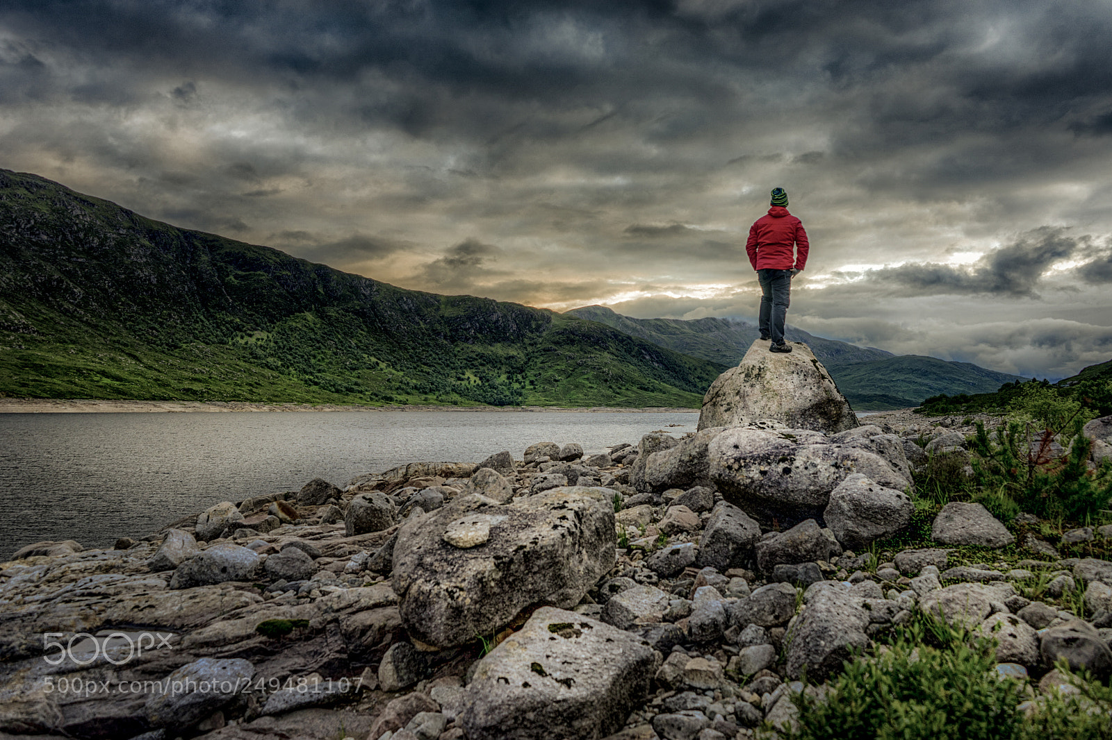 Sony a7 sample photo. Alone in scotland photography