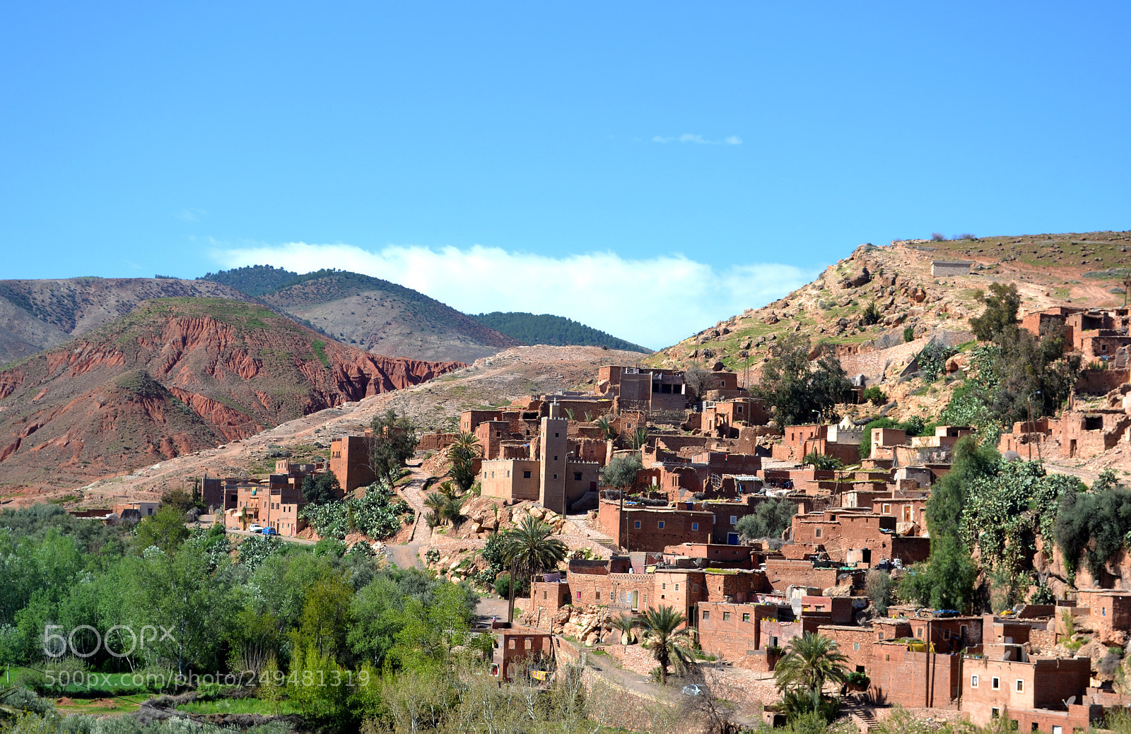 Nikon D3100 sample photo. Moroccan berber village photography