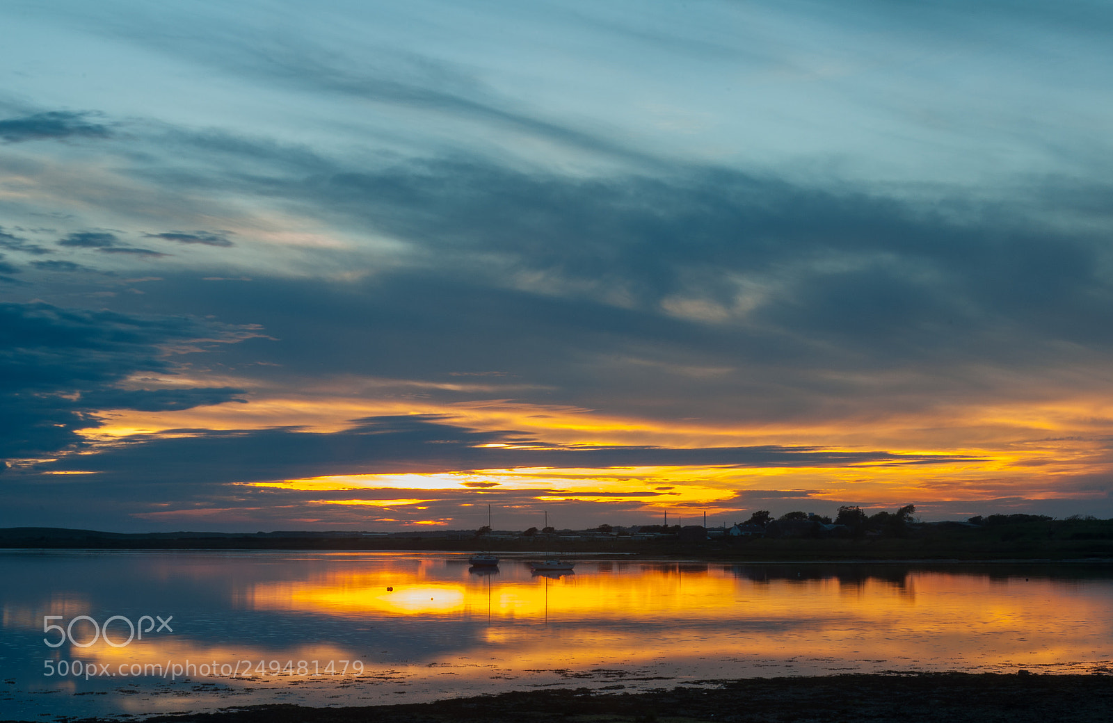 Nikon D90 sample photo. Ravenglass sunset photography