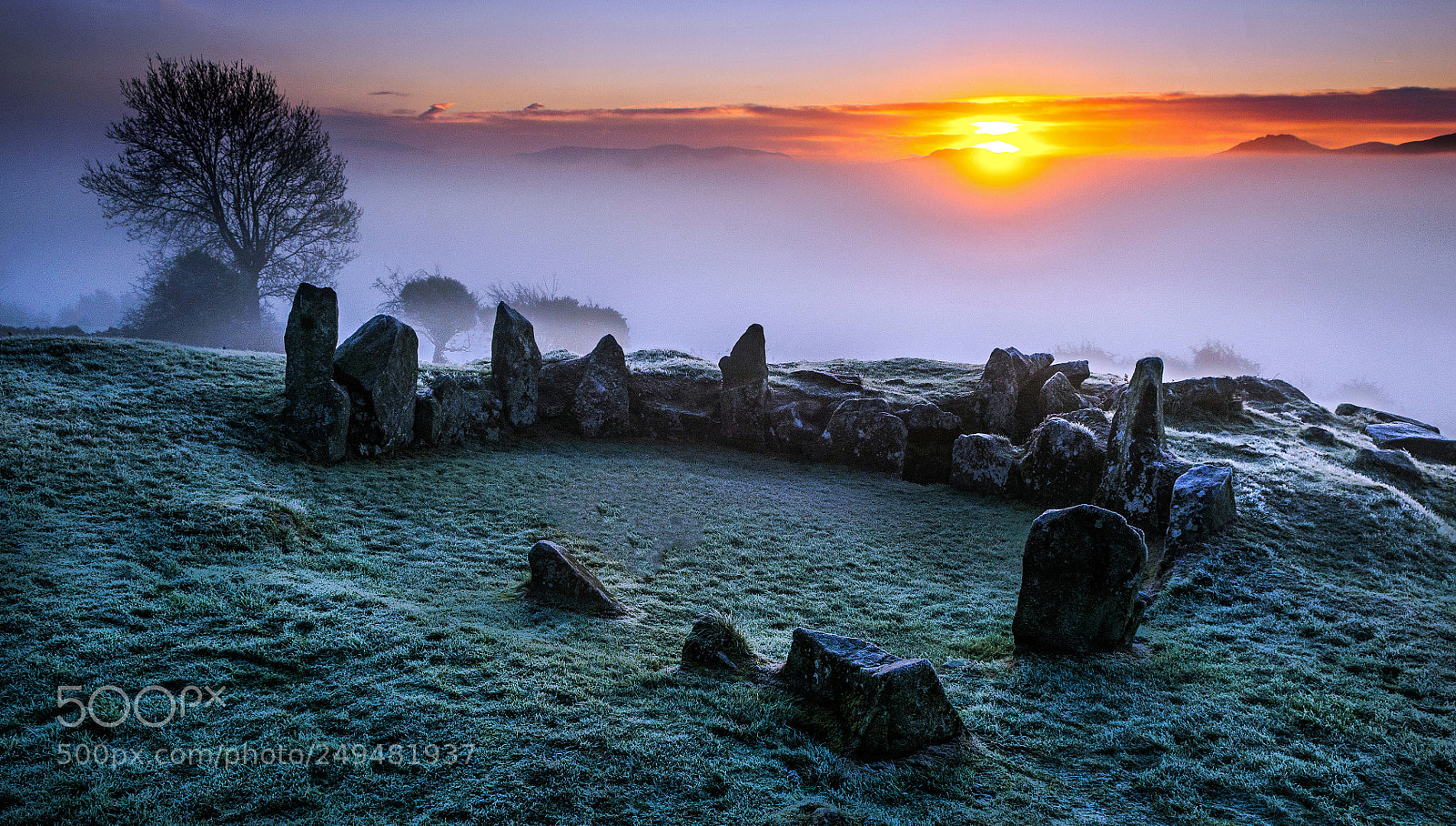 Nikon D300 sample photo. Ballymacdermot court cairn photography