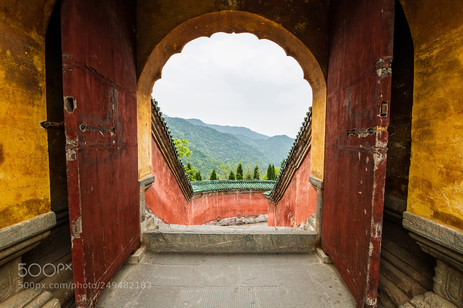 Canon EOS 7D sample photo. China, the wudang monastery photography