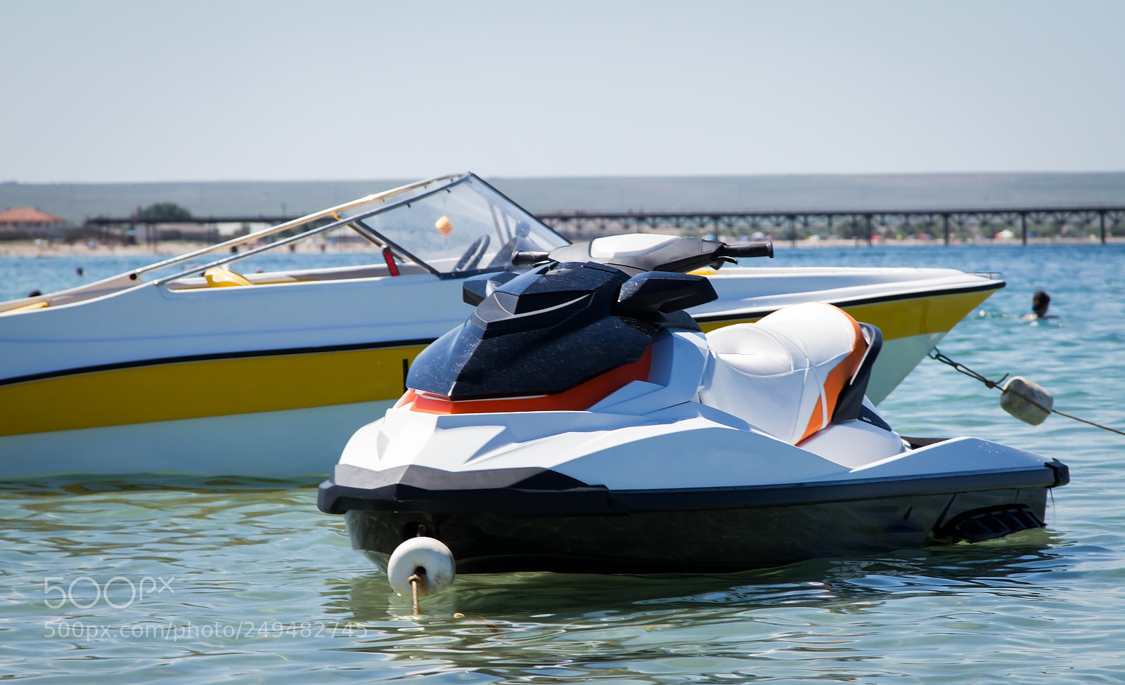 Canon EOS 7D sample photo. Water motorcycle in the photography