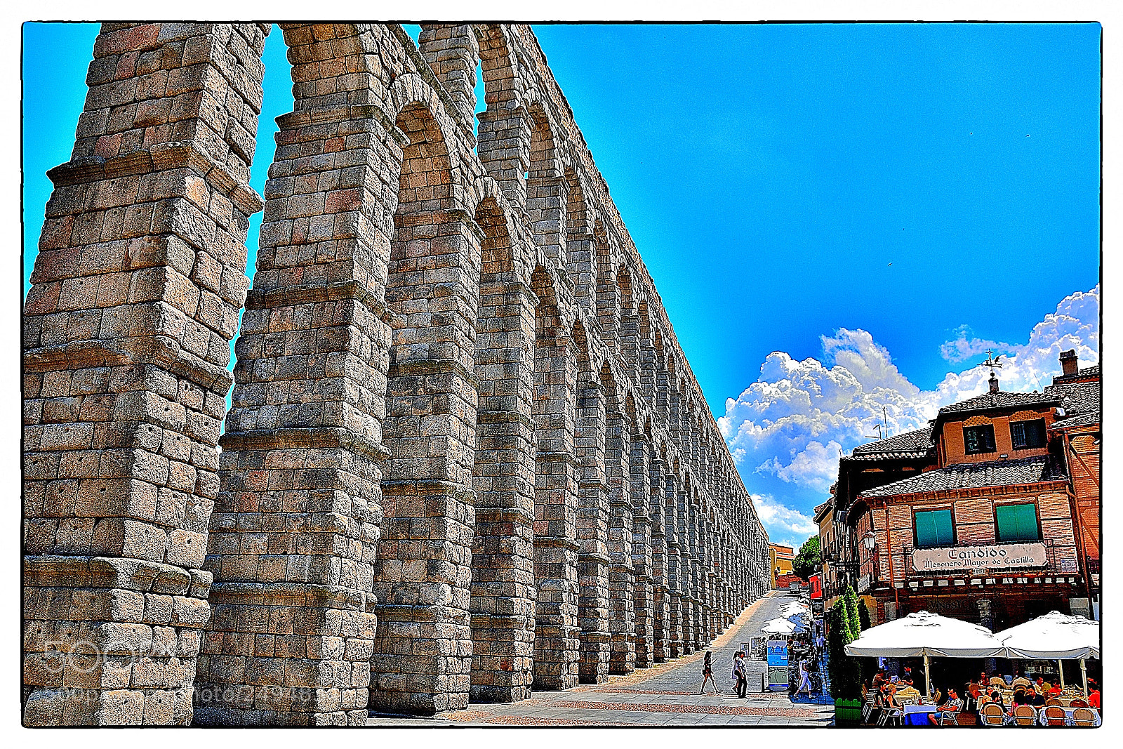 Nikon D7100 sample photo. Acueducto romano de segovia photography