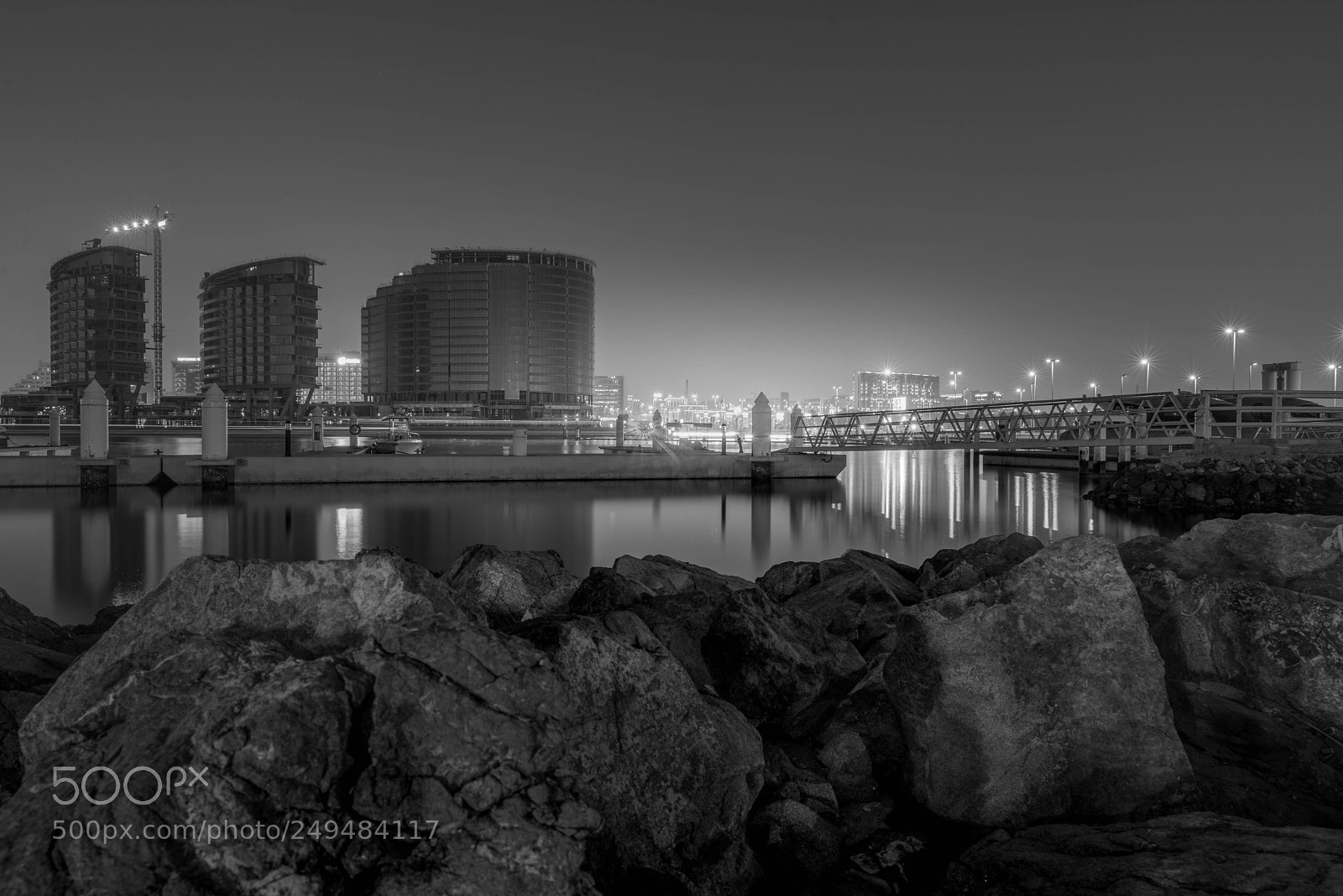Nikon D610 sample photo. Dubai creek bridge photography