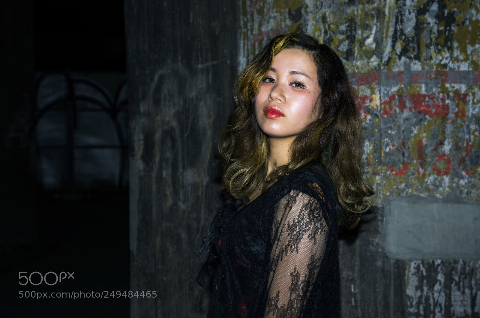Pentax K-5 sample photo. Street portrait under an photography