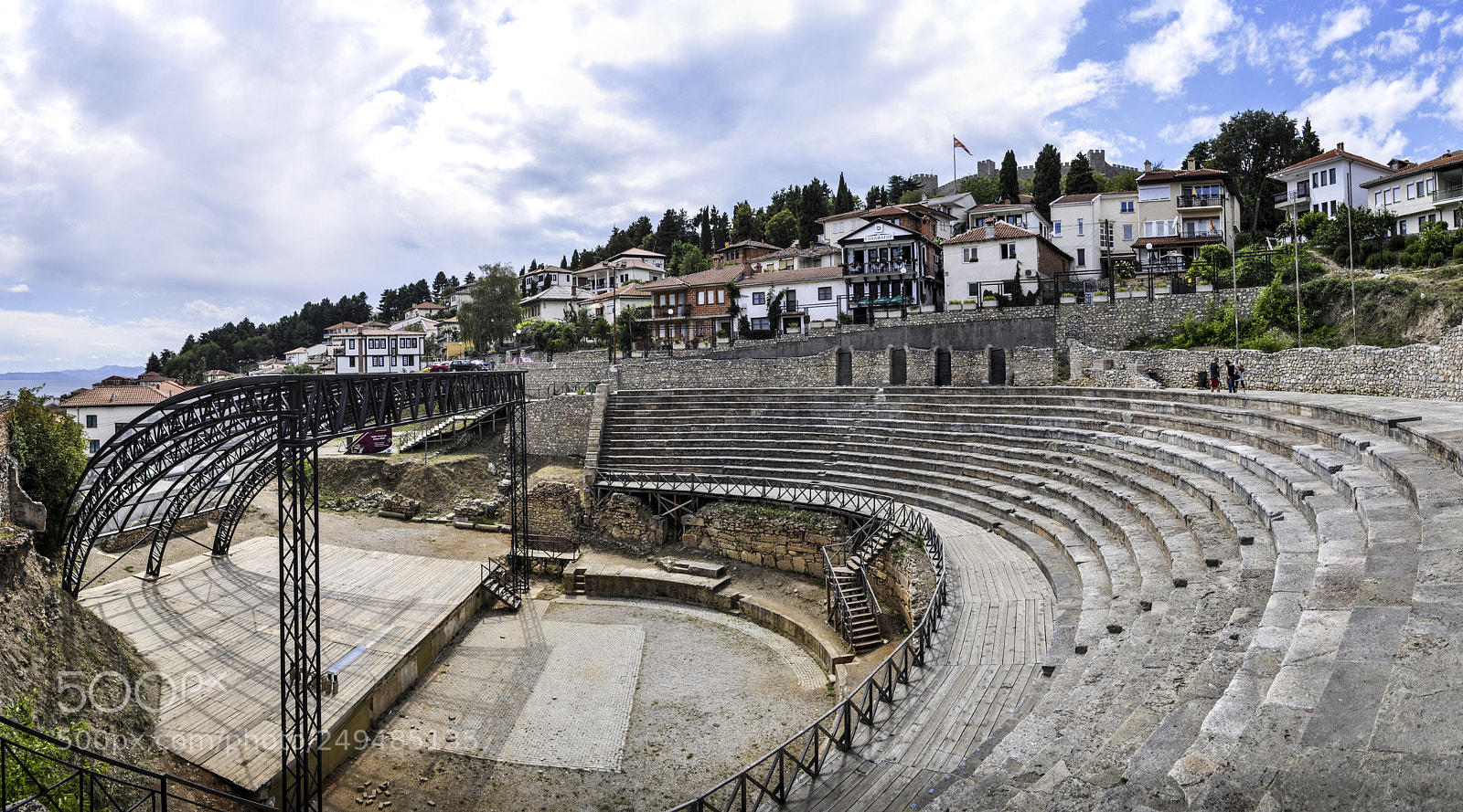 Nikon D5000 sample photo. Ancient theatre photography