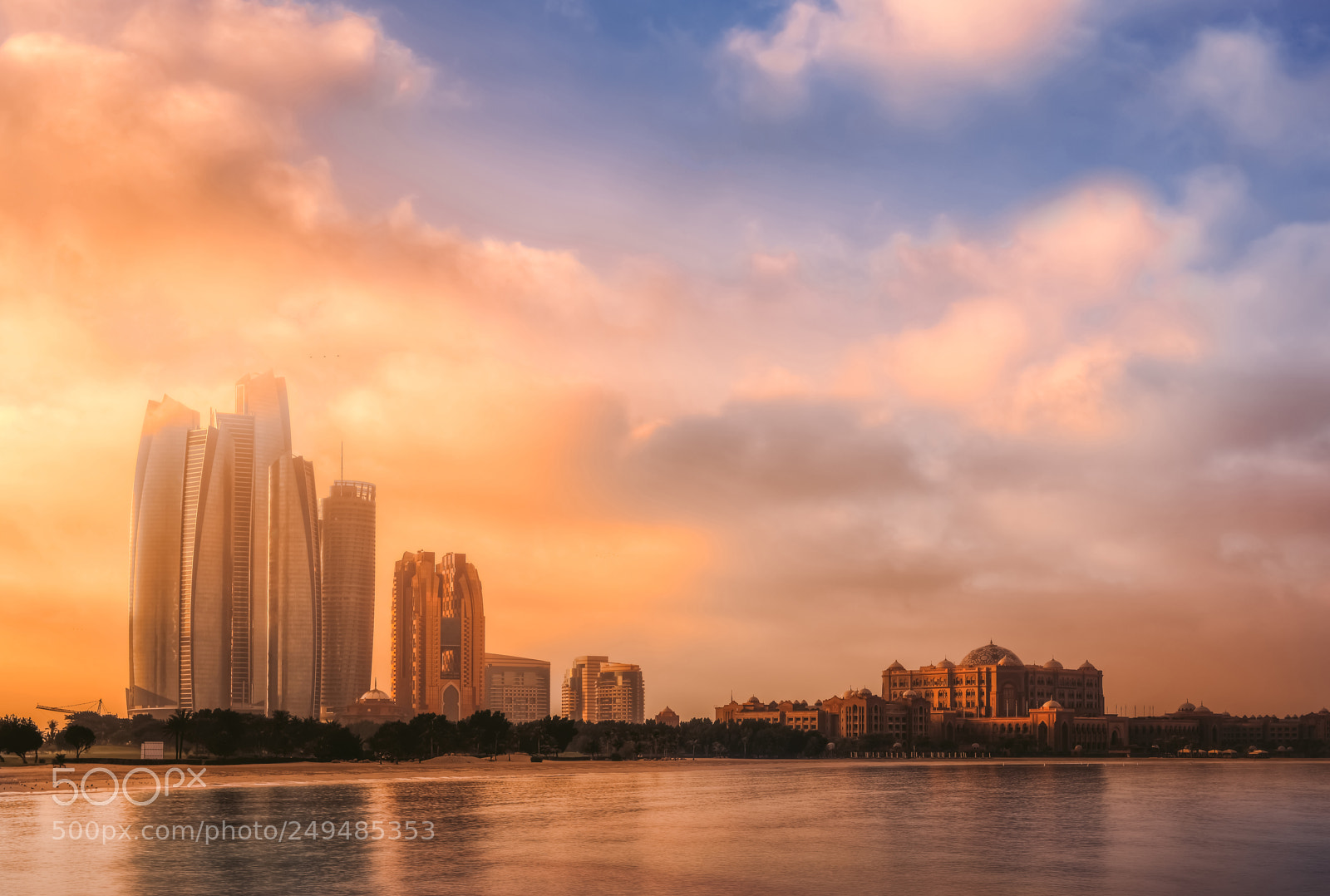 Nikon D610 sample photo. Etihad towers and emirates photography