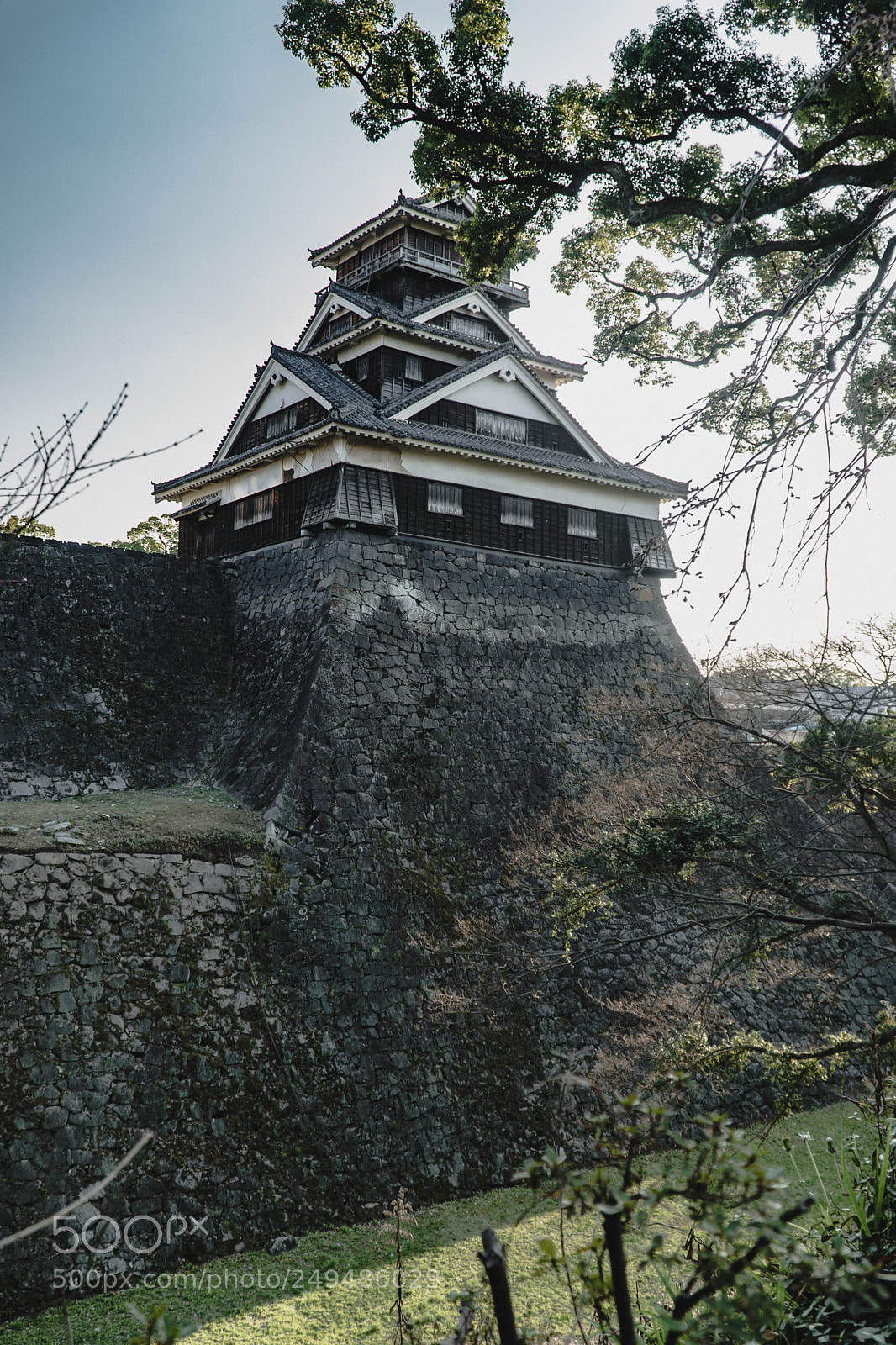 Sony a6500 sample photo. Kumamoto castle still repairing. photography
