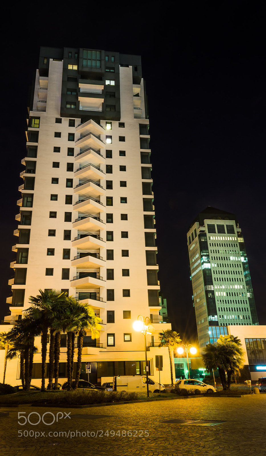 Nikon D7200 sample photo. Modern towers photography