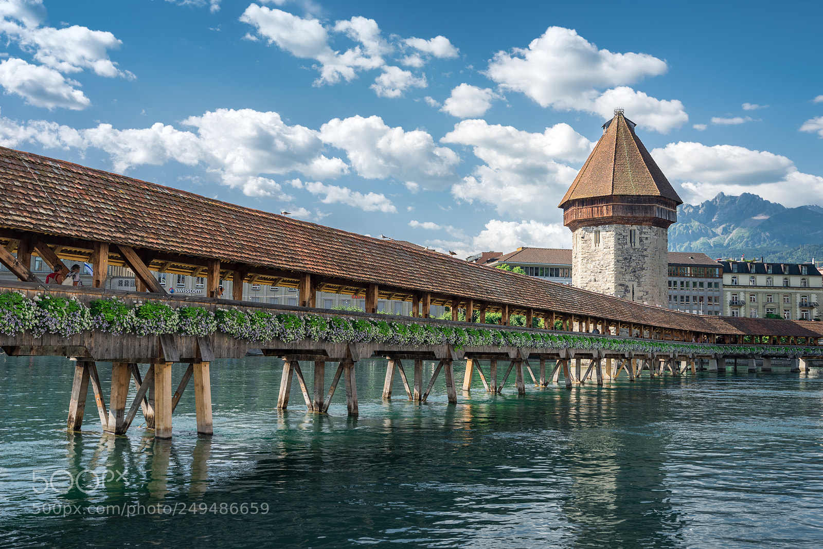 Nikon D810 sample photo. Chapel bridge photography